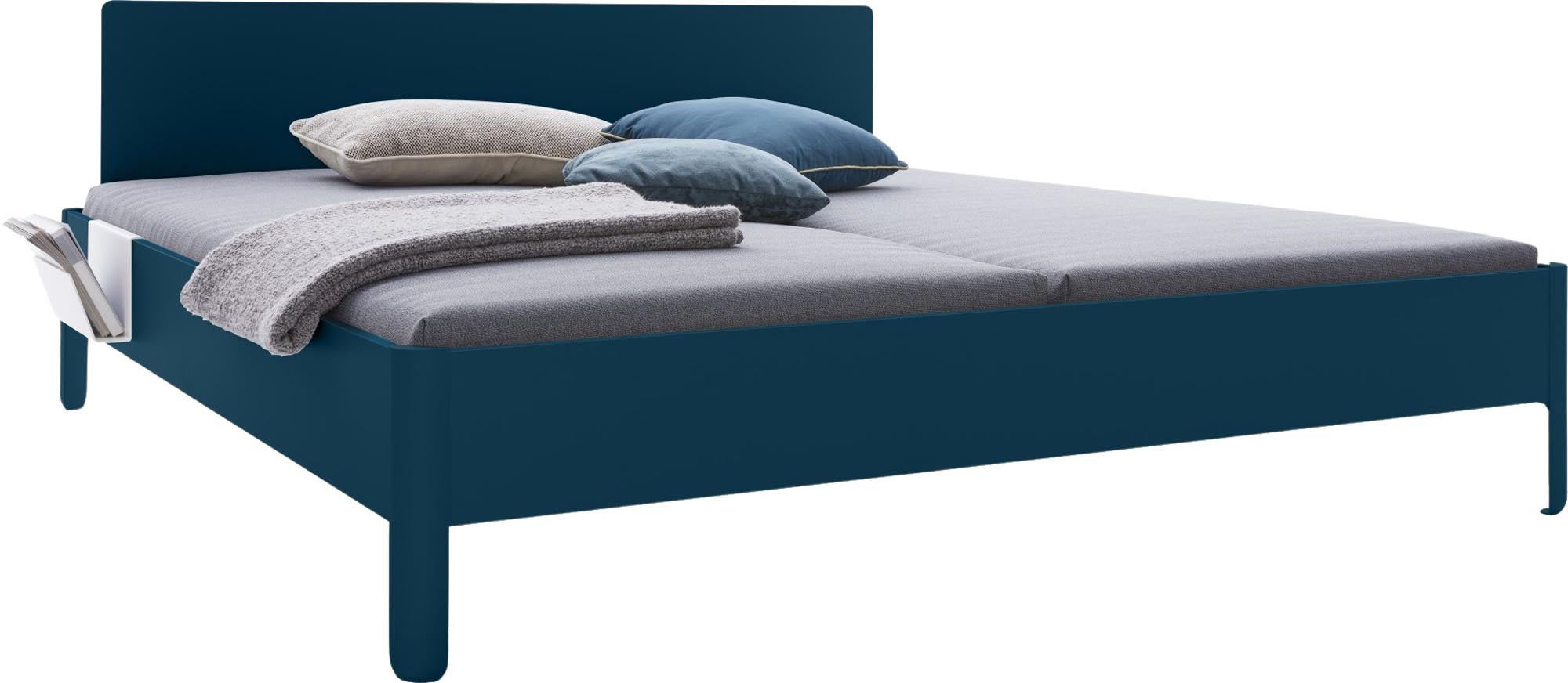 Elegantes Nait Doppelbett 140 cm mit ansprechendem Kopfteil von Müller Möbelwerkstätten – ideal für ein modernes Schlafambiente.