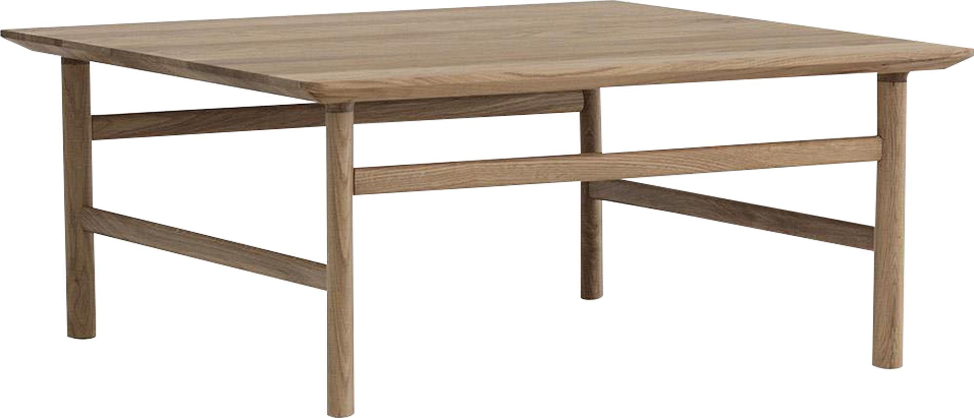 Moderner Grow Couchtisch aus schwarzer Eiche von Normann Copenhagen. Ideal für stilvolle Wohnräume, vereint er Funktionalität mit einem minimalistischen Look.