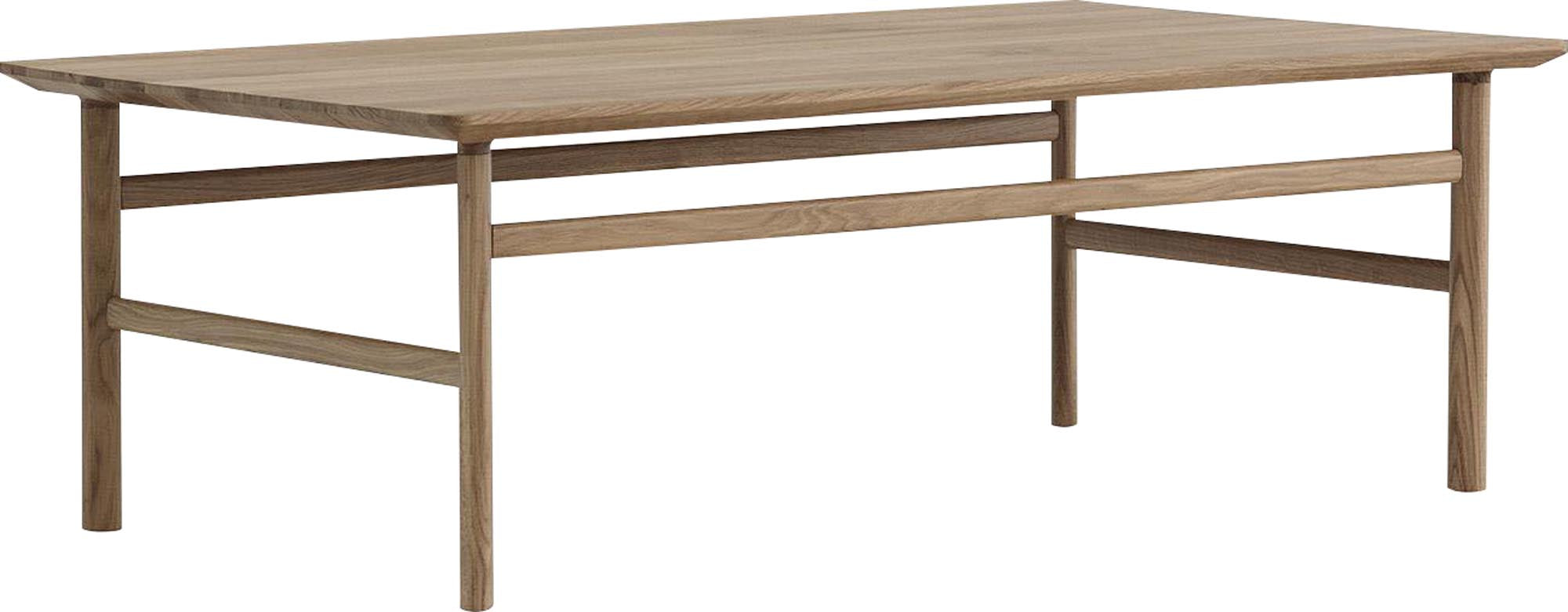 Eleganter Grow Couchtisch von Normann Copenhagen, gefertigt aus hochwertigem Holz, ideal für einladende Wohnräume und entspannte Abende.