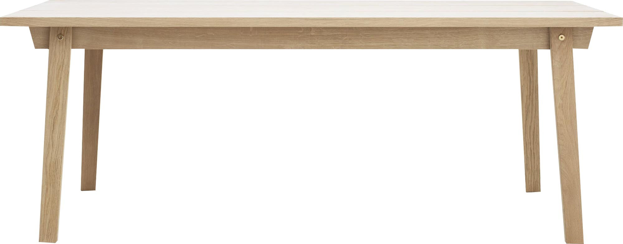 Moderner Slice Tisch von Normann Copenhagen, ideal für stilvolle Essbereiche, vereint minimalistisches Design mit praktischer Vielseitigkeit.