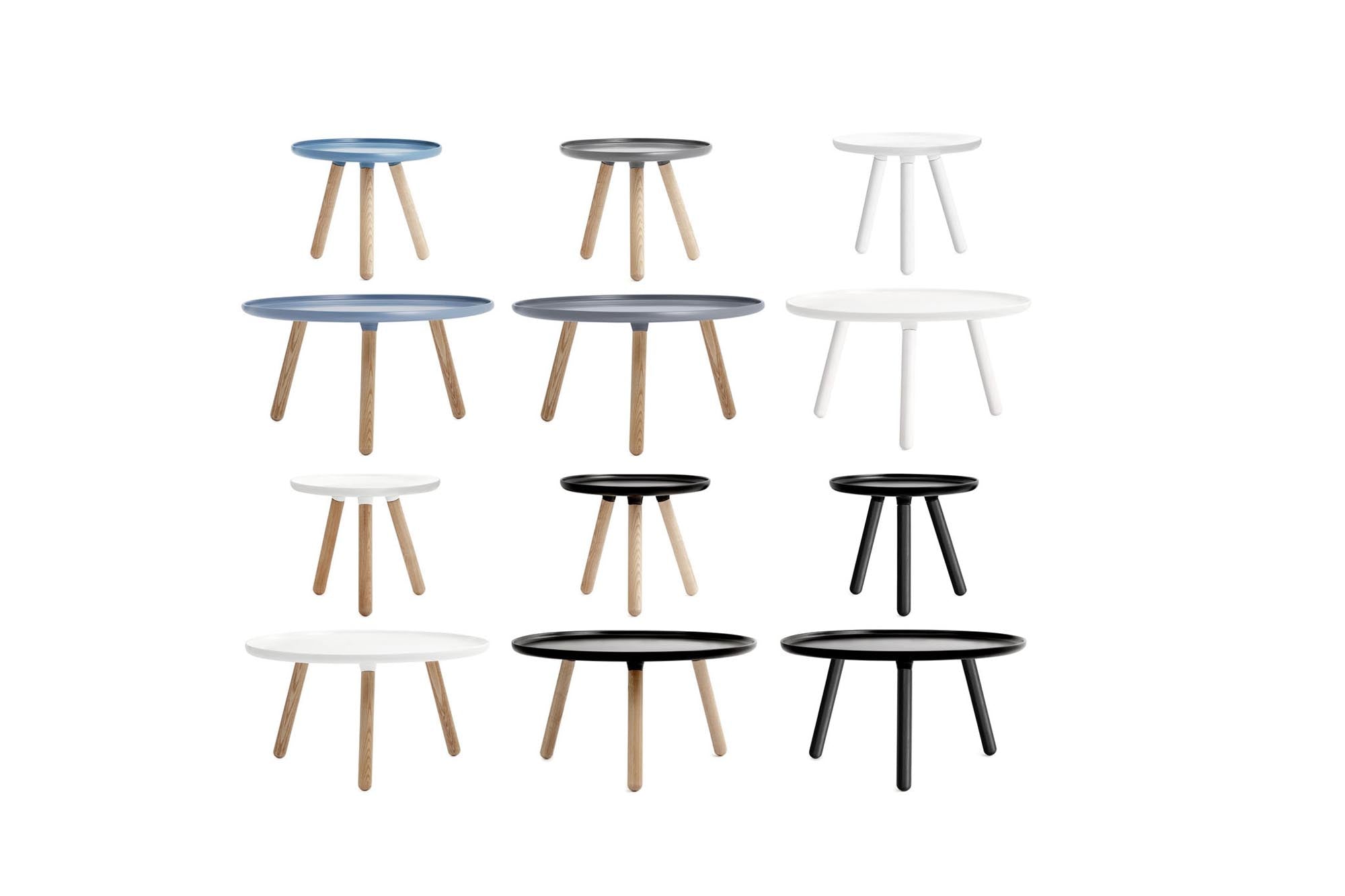 Kleiner Tablo Tisch von Normann Copenhagen: elegantes Design, vielseitig einsetzbar, in verschiedenen Farben erhältlich, ideal für moderne Wohnräume.