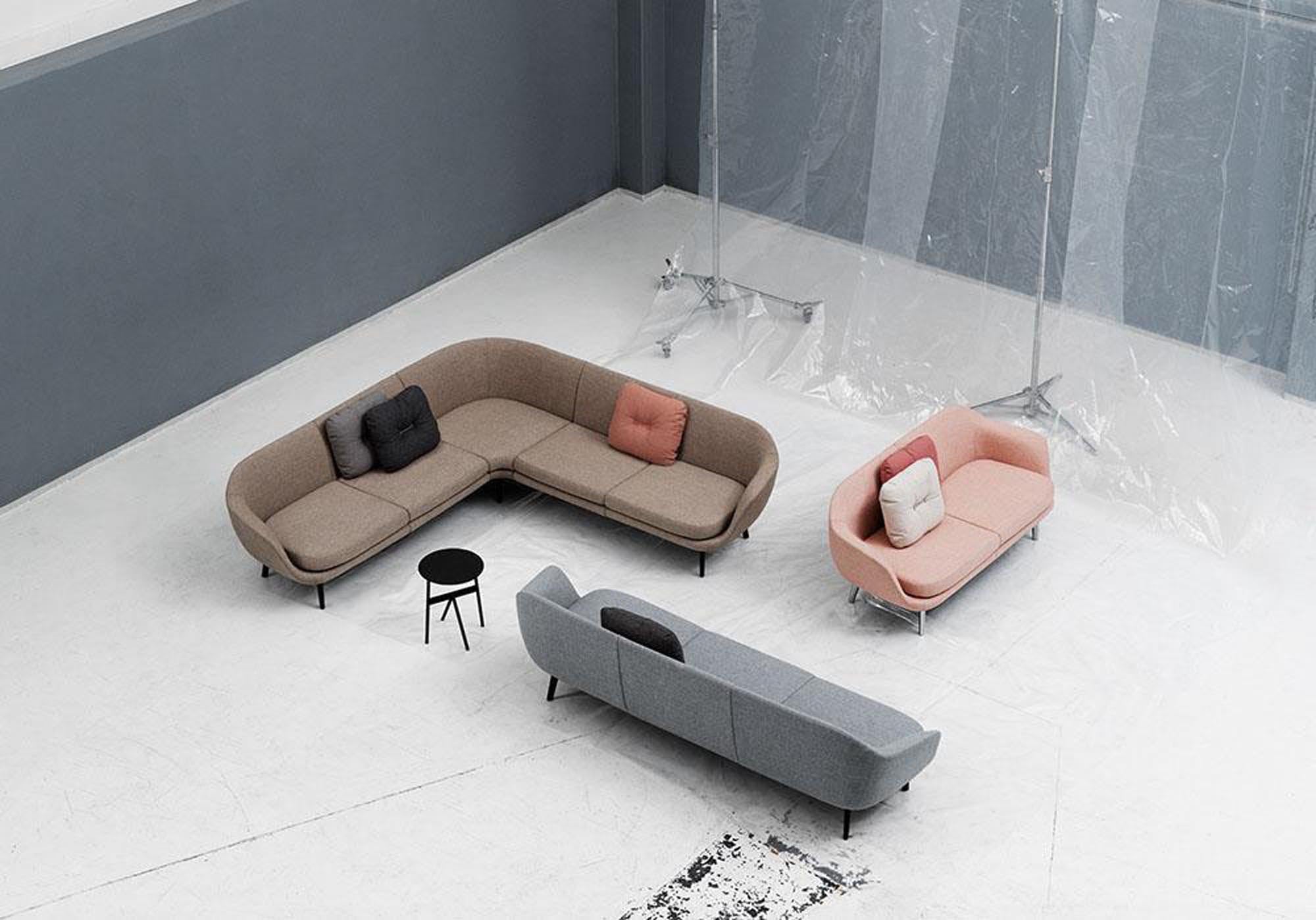 Stilvolles Sum Ecksofa 150 von Normann Copenhagen für modernes Wohnen.