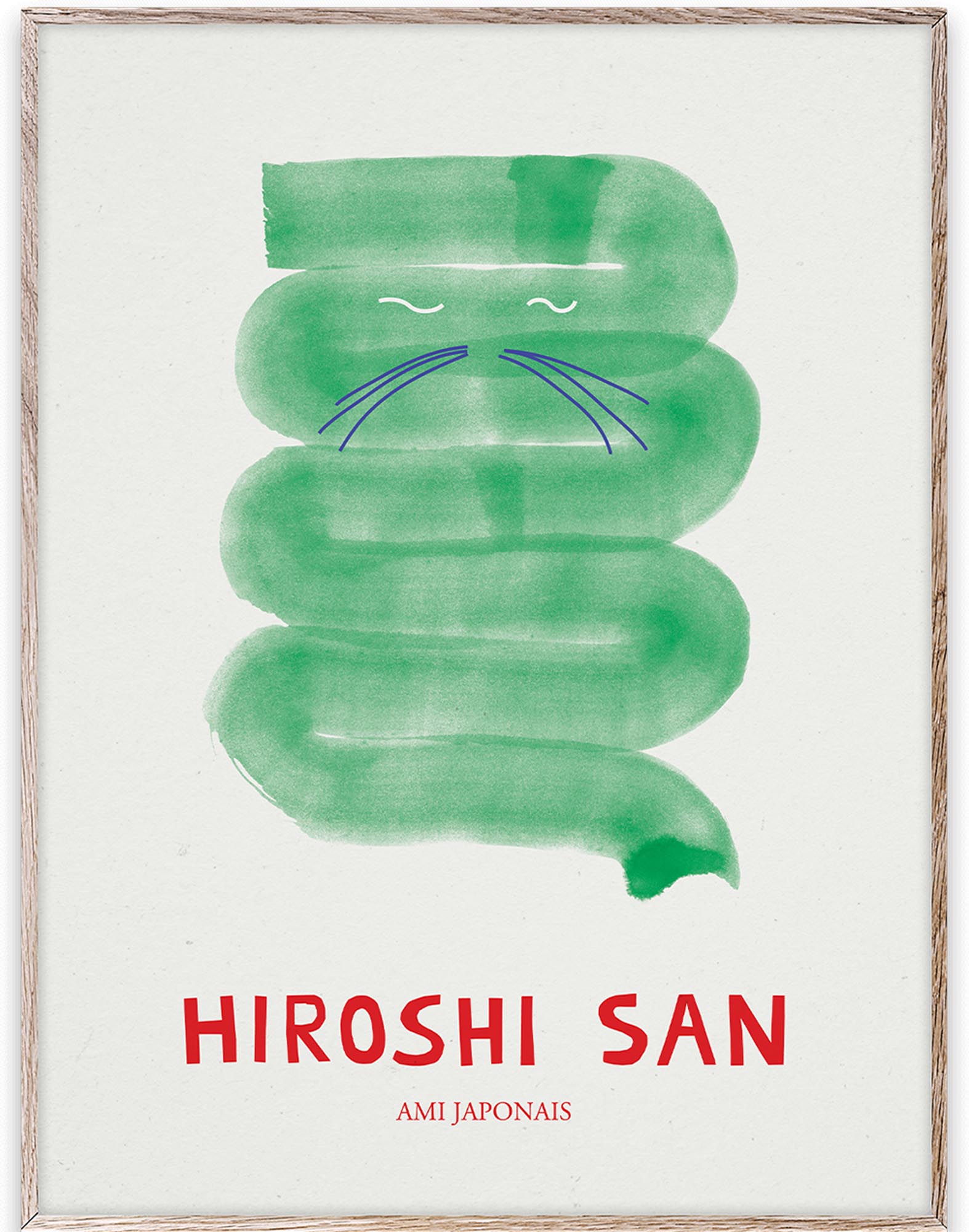 Entdecken Sie den Hiroshi San Kunstdruck von Paper Collective – modernes Design, japanische Kultur, umweltfreundlich, nachhaltig und vielseitig für Ihr Zuhause.