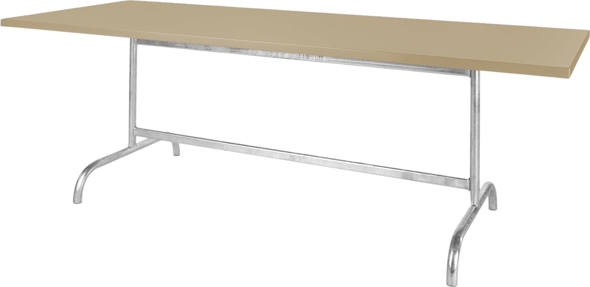 Moderner, klappbarer Metall-Gartentisch von Schaffner, 240x80 cm, perfekt für Outdoor-Events und entspannte Stunden im Garten.