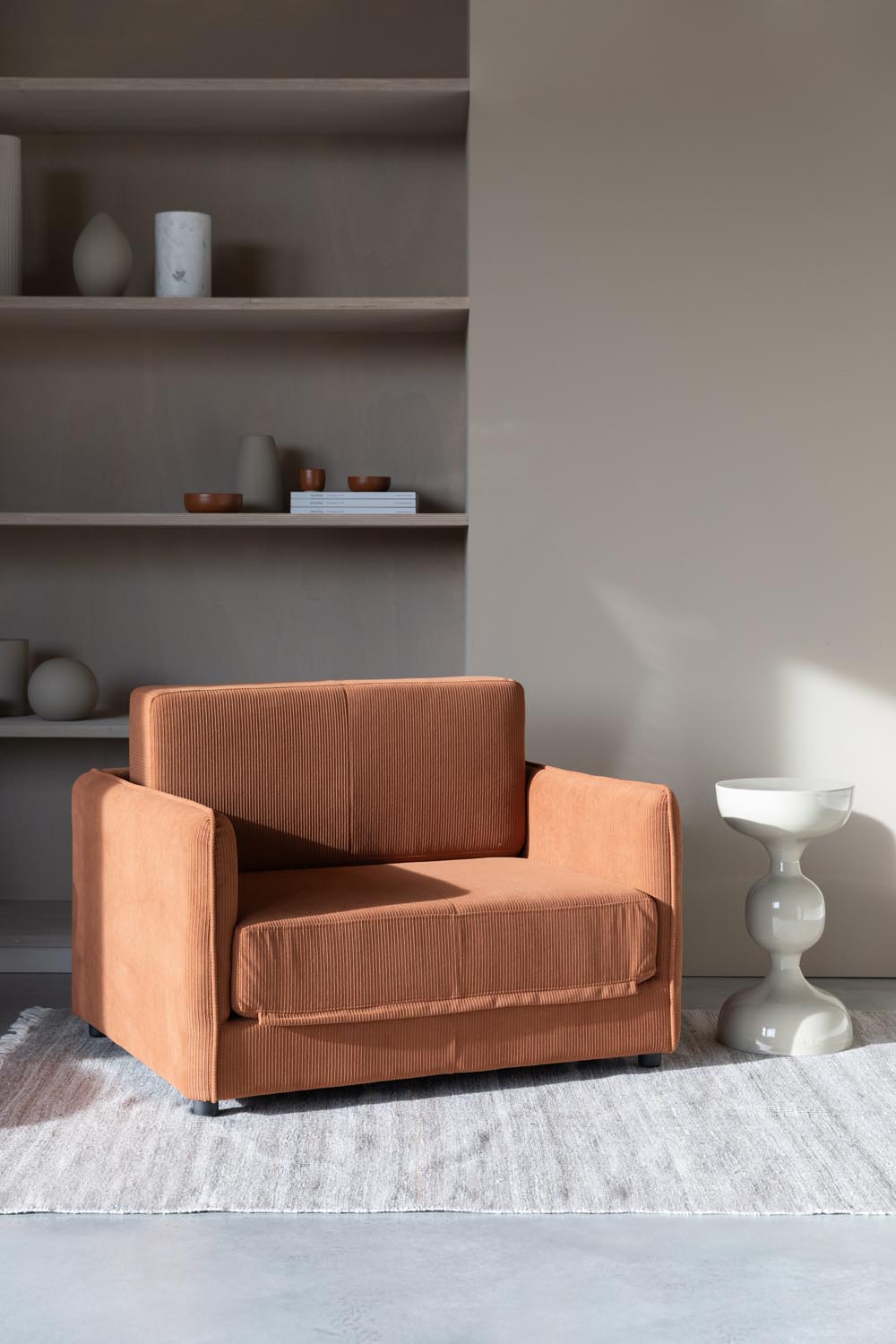 Lars Beistelltisch Elfenbein: Stilvolles Design von White Label Living.