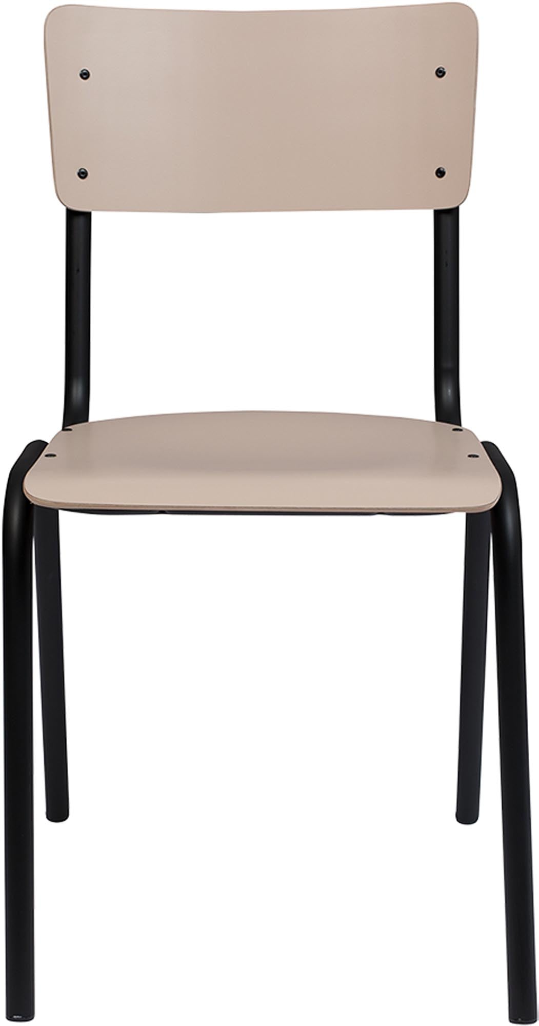 Moderner Stuhl "Back to School" von Zuiver, ideal für kreative Lernumgebungen und komfortables Sitzen.