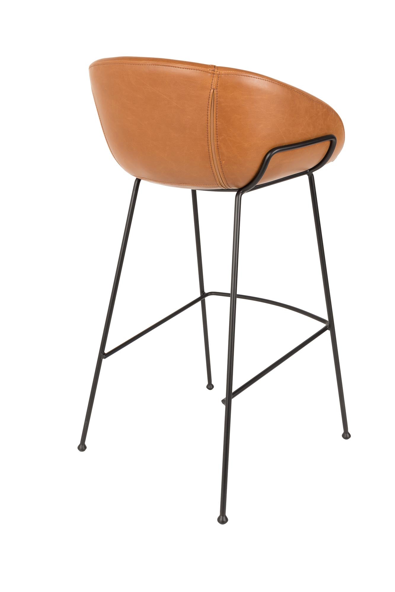 Stylischer Barstuhl Feston von Zuiver, der modernes Design mit hohem Sitzkomfort vereint und jeden Raum aufwertet.