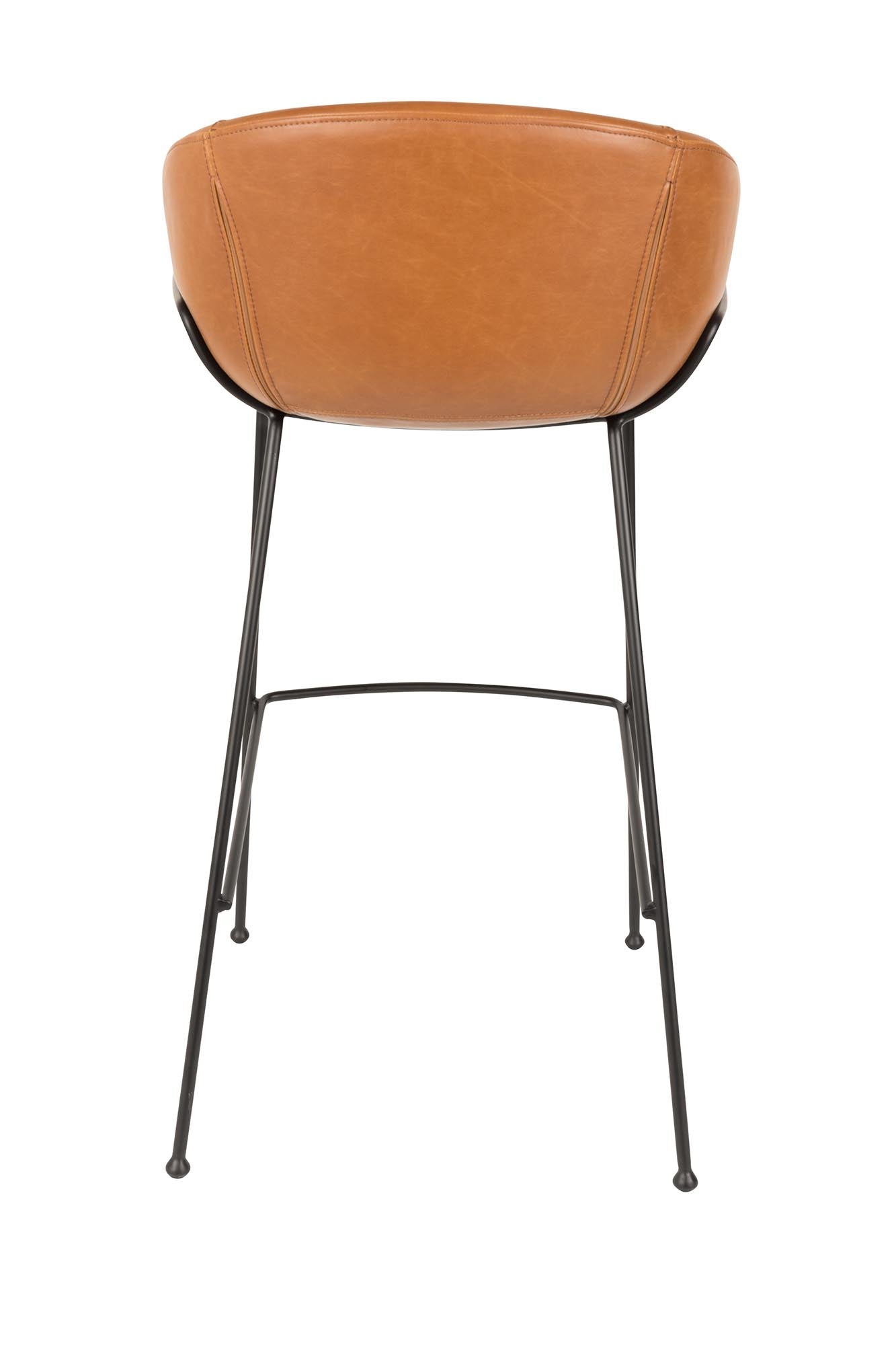 Der Barstuhl Feston von Zuiver vereint stilvolles Design mit optimalem Sitzkomfort – ideal für moderne Wohnräume.