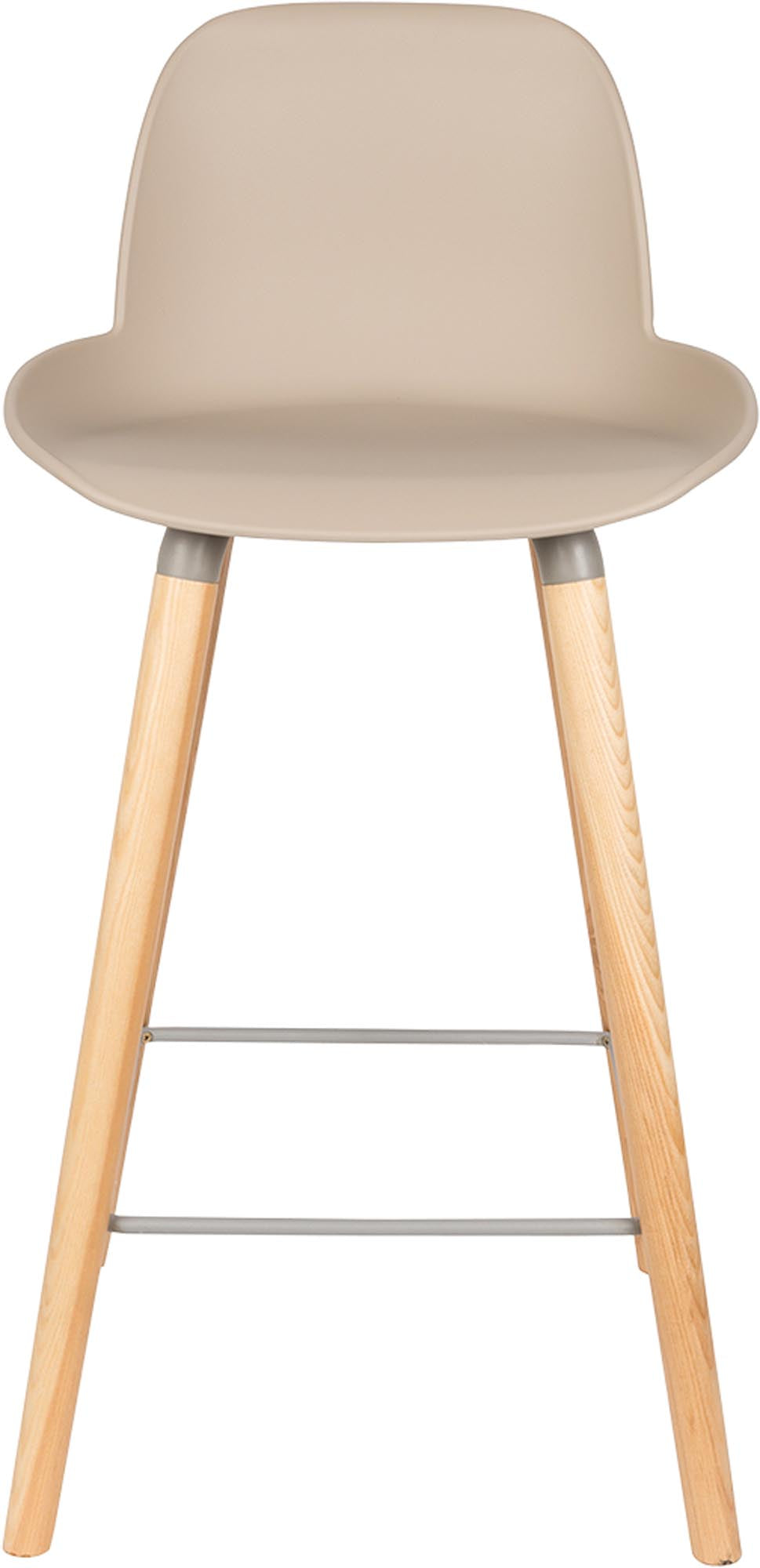 Eleganter Barstuhl Albert Kuip von Zuiver, ideal für trendige Bars und Essbereiche, vereint Design und Funktionalität.
