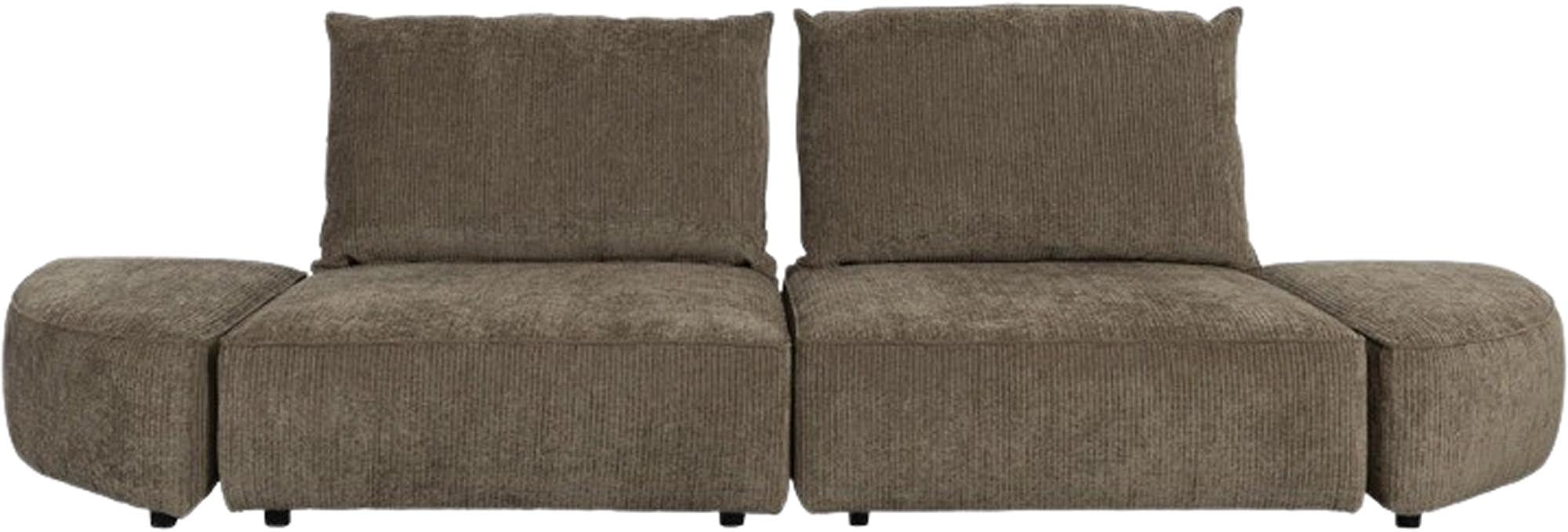 Elegantes 3-Sitzer Sofa Hunter von Zuiver, ideal für modernes Wohnen, erhältlich in verschiedenen ansprechenden Farbtönen.