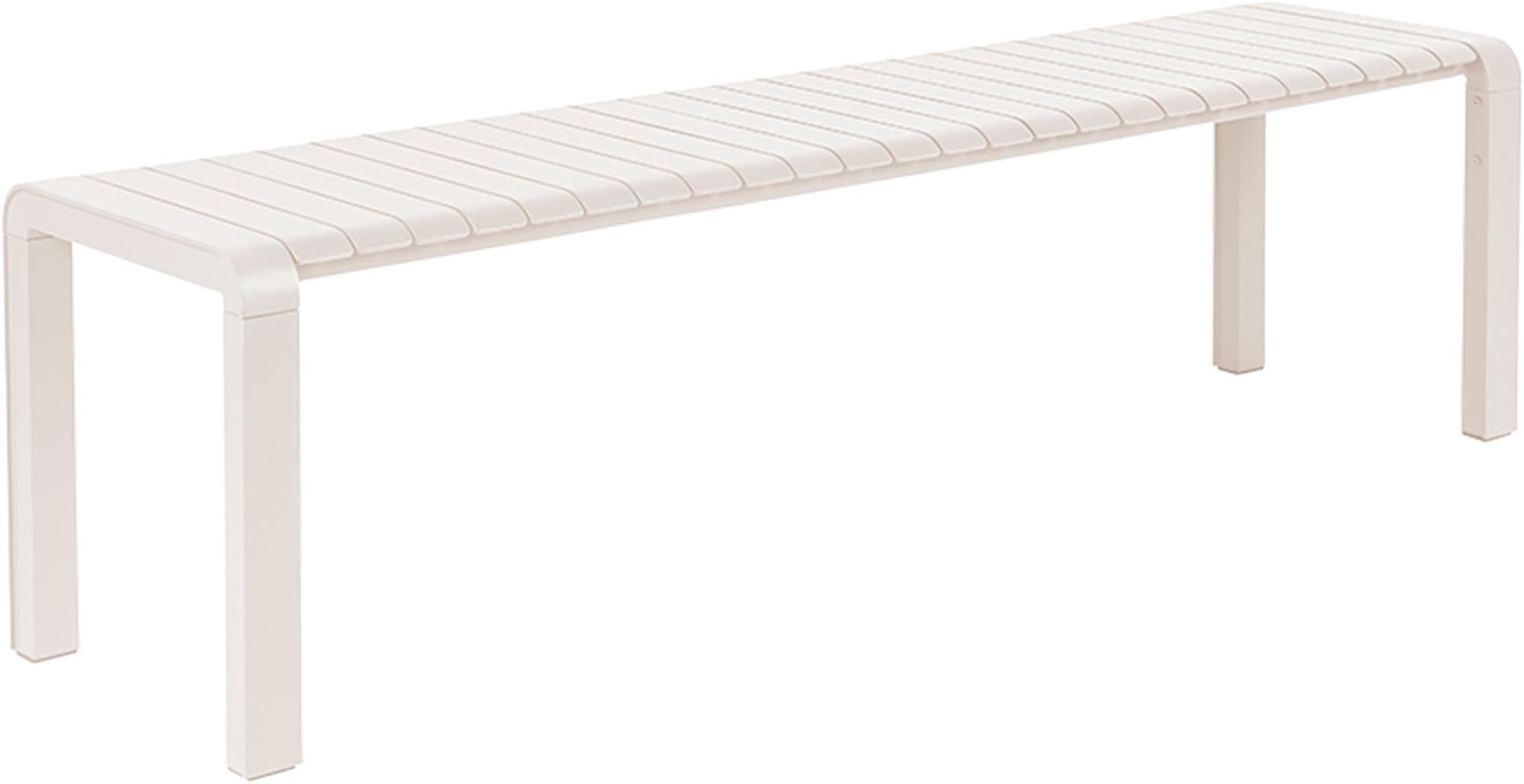 Moderne Zuiver Vondel Gartenbank aus robustem Metall für draussen.
