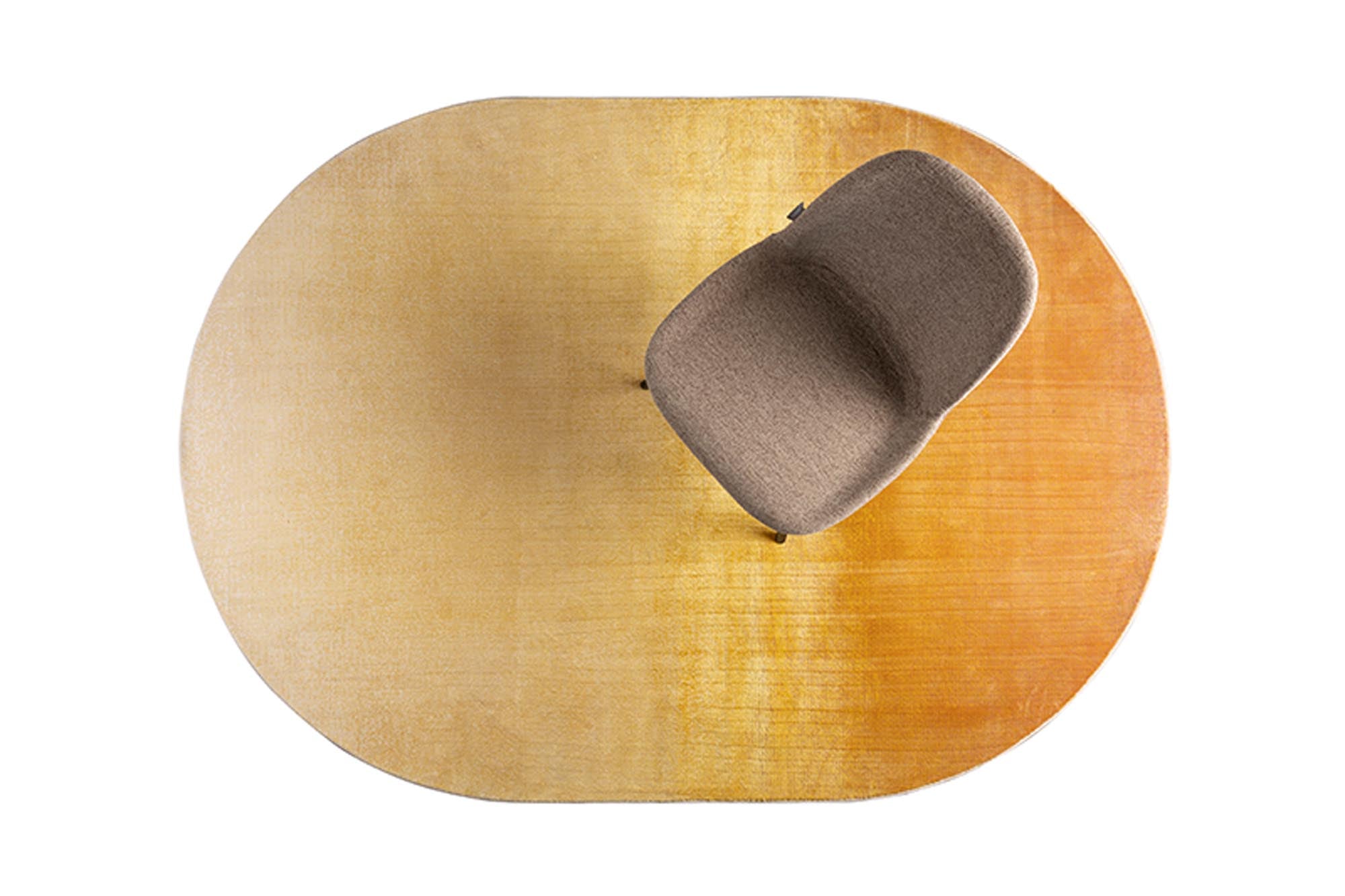 Teppich Sunset von Zuiver: Ein eleganter Teppich in sanften Farbtönen, ideal für einladende Wohnräume und harmonische Akzente.