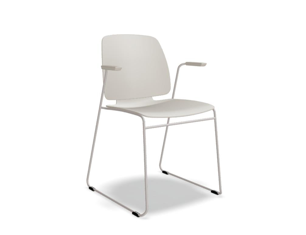 Lena LEK03P - Stuhl in Blau präsentiert im Onlineshop von KAQTU Design AG. Stuhl ist von Mdd