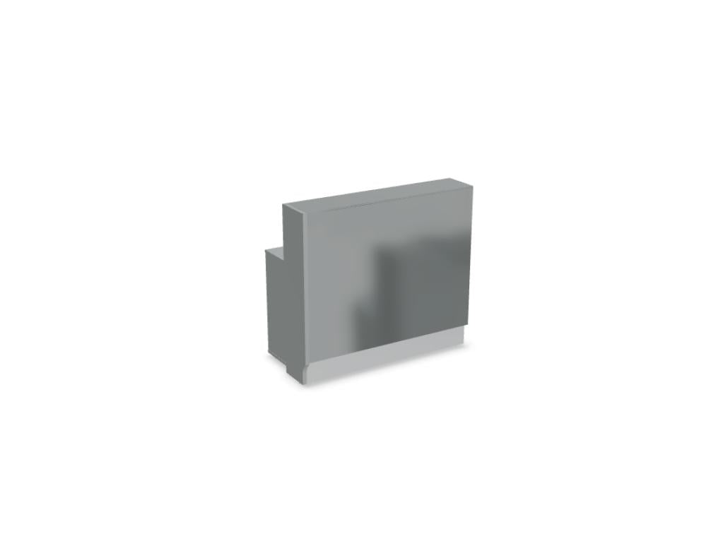 Linea LIN7P - in präsentiert im Onlineshop von KAQTU Design AG. Empfangsdesk ist von Mdd