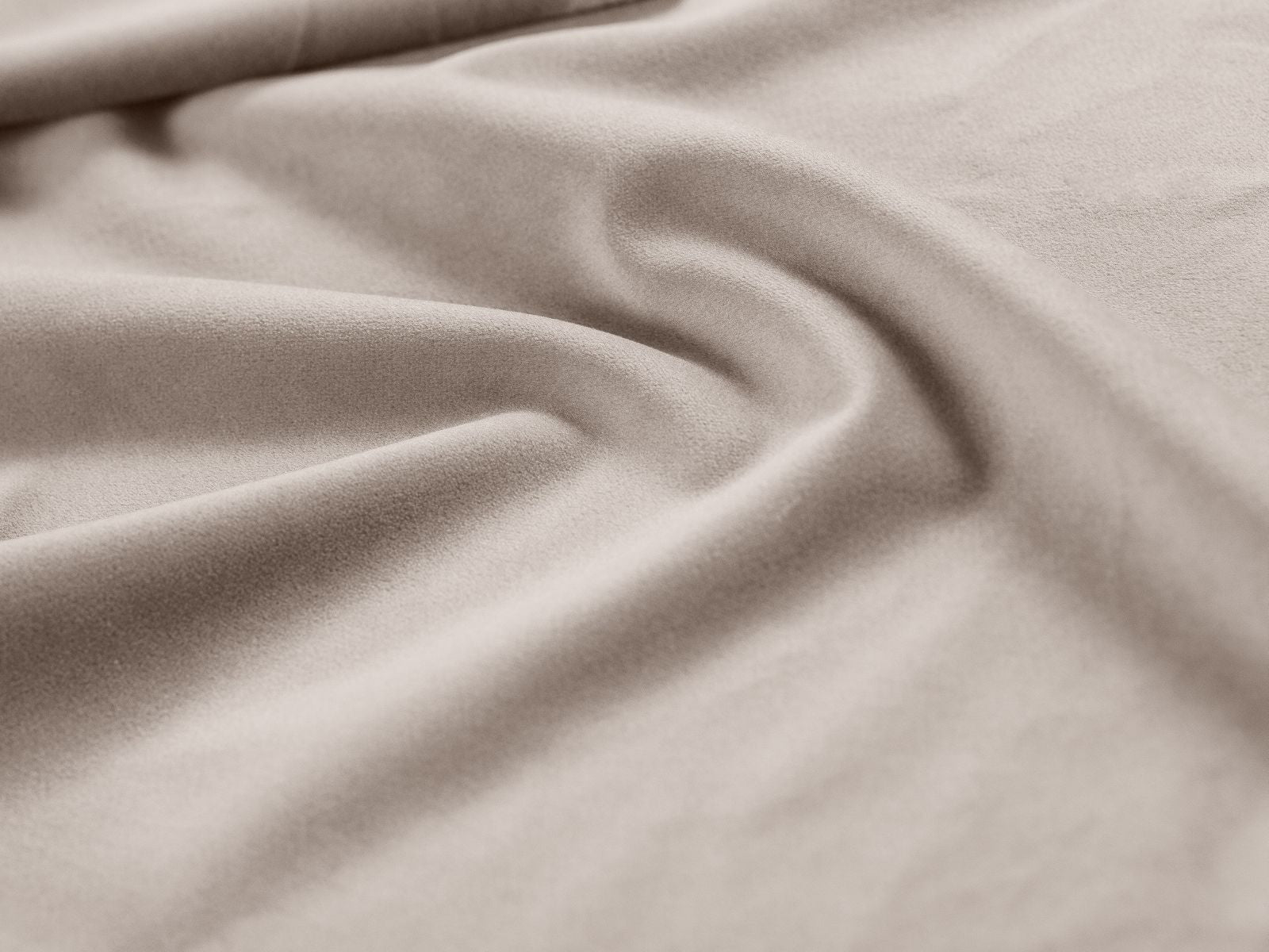 Beige 1-Sitzer Modul links Pola von Micadoni, stilvolles Sofa-Element für individuelle Wohnkonzepte und gemütliche Auszeiten.