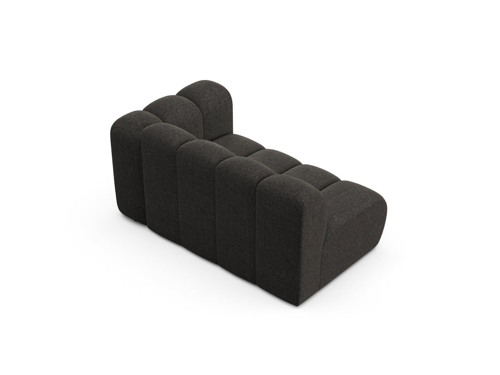 Stylisches, dunkelgraues 2-Sitzer Sofa Lupine von Micadoni, perfekt für zeitgemäße Inneneinrichtungen und vielseitige Raumgestaltungen.