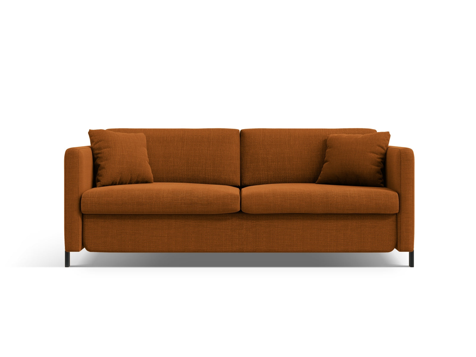 Gloria Sofa mit Schlaffunktion 3 Sitzer in Brick-Bjorn präsentiert im Onlineshop von KAQTU Design AG. Bettsofa ist von Micadoni