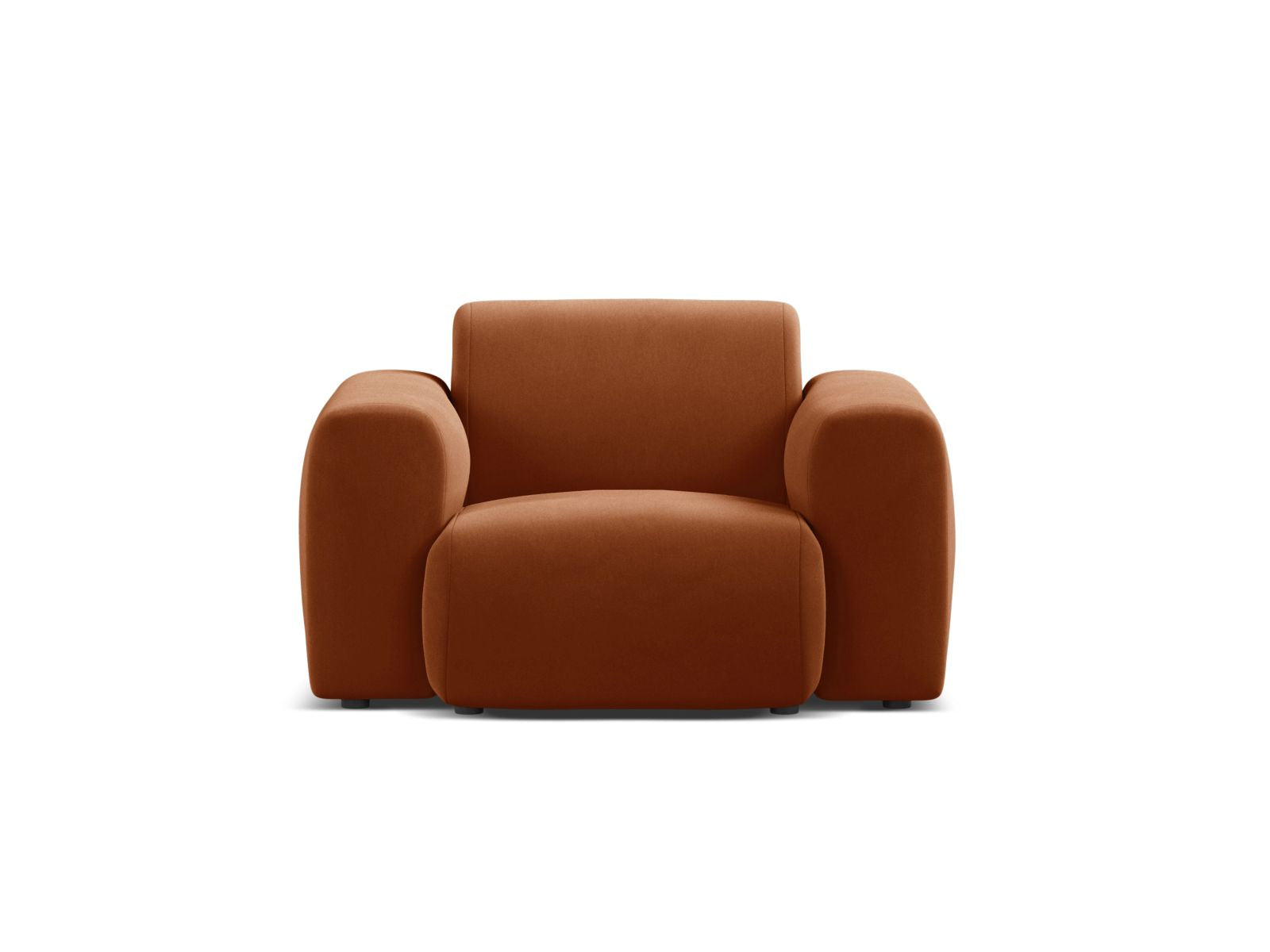 1-Sitzer Sessel Molino in Terracotta-Casino präsentiert im Onlineshop von KAQTU Design AG. Sessel ist von Micadoni