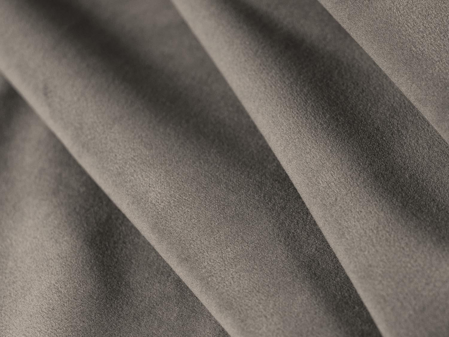 Moderner Jodie Velour Sessel in edlem Grau, perfekt für gemütliche Stunden. Hochwertige Materialien und zeitgemäße Ästhetik von Micadoni.