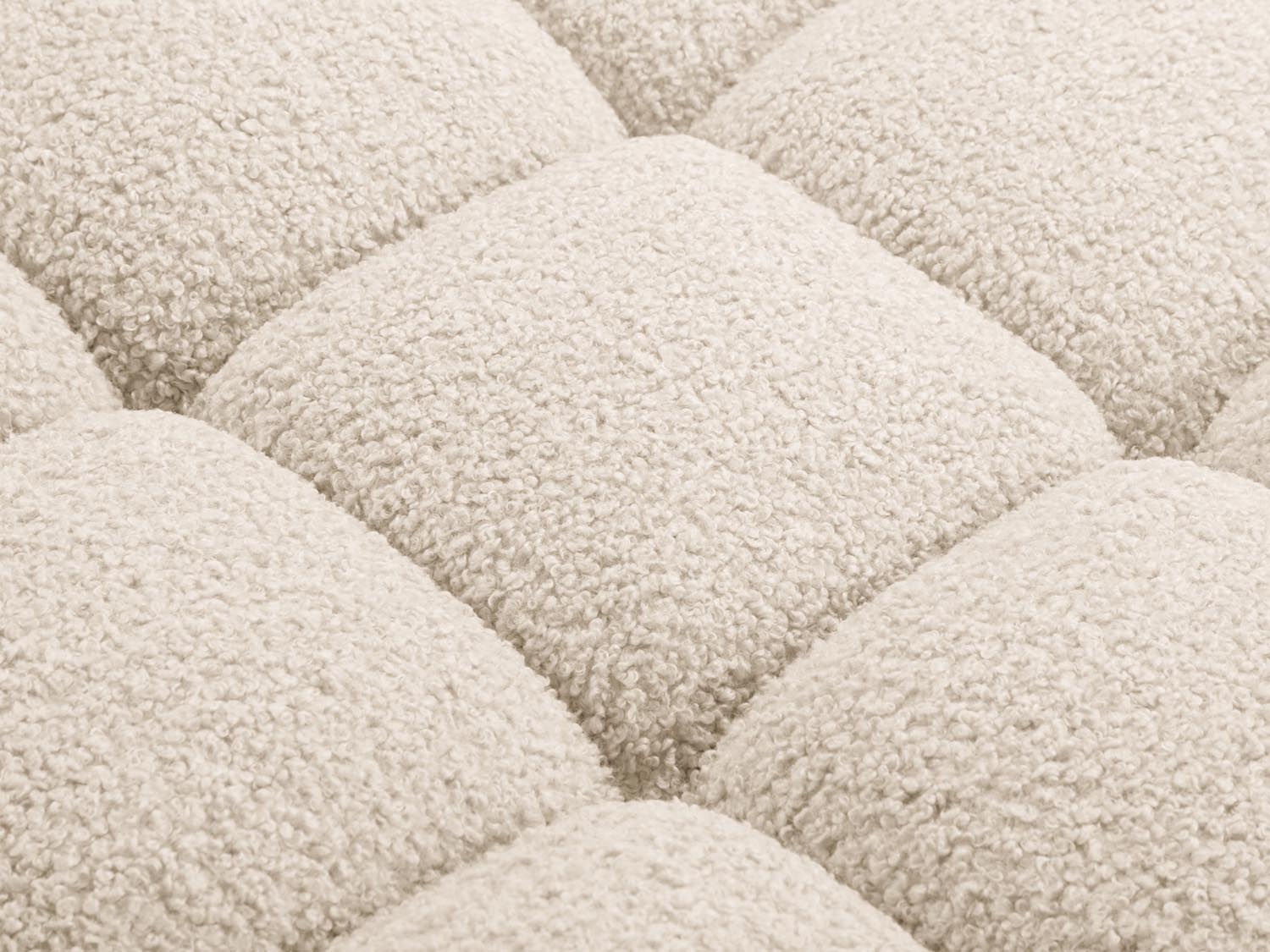 Modernes Bellis Sofa Chaise Lounge links mit 1 Sitz, 94 cm, in sanftem Beige, perfekt für entspannte Momente und stilvolle Einrichtung.