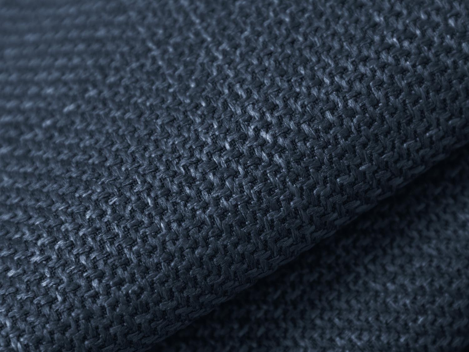 Modernes Kendal Ecksofa links in edlem Navy Blue, perfekt für gesellige Runden. 4-Sitzer von Micadoni bietet hohen Sitzkomfort und stilvolles Design.