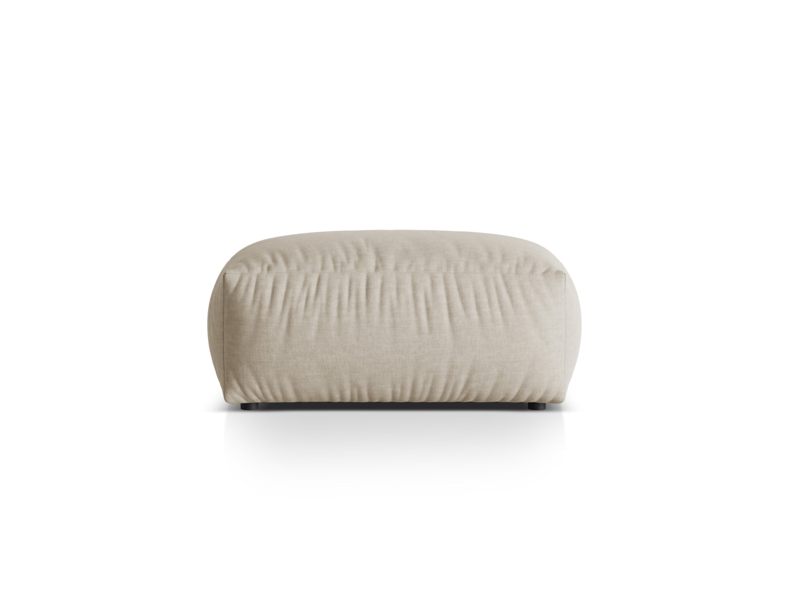 Martina Pouf 1 Sitz in Light Beige-Boston präsentiert im Onlineshop von KAQTU Design AG. Pouf ist von Micadoni