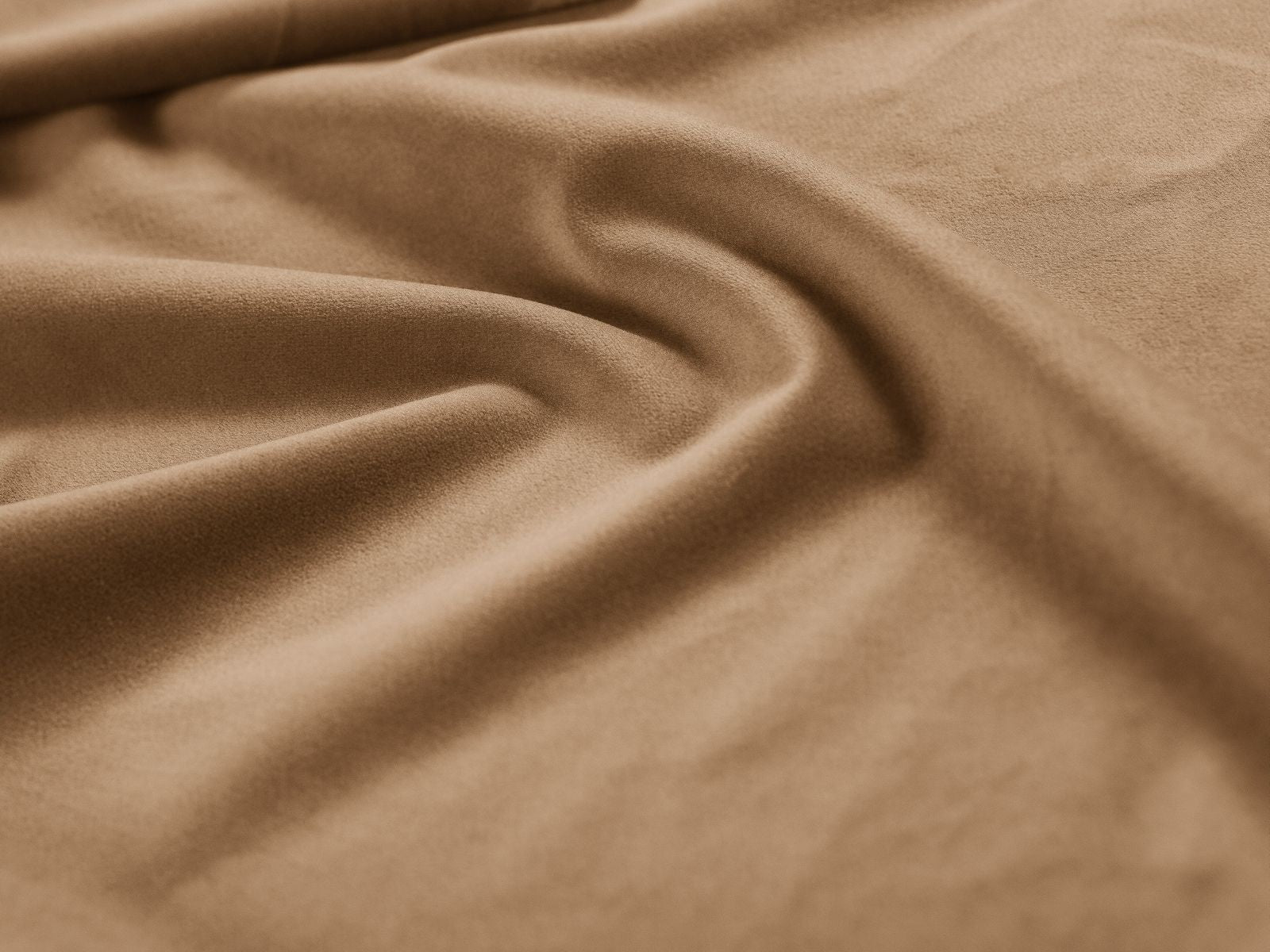 Eleganter 1-Sitzer Pouf Molino in sanften Erdtönen, ideal für entspannte Sitzgelegenheiten und geschmackvolle Wohnraumgestaltung.
