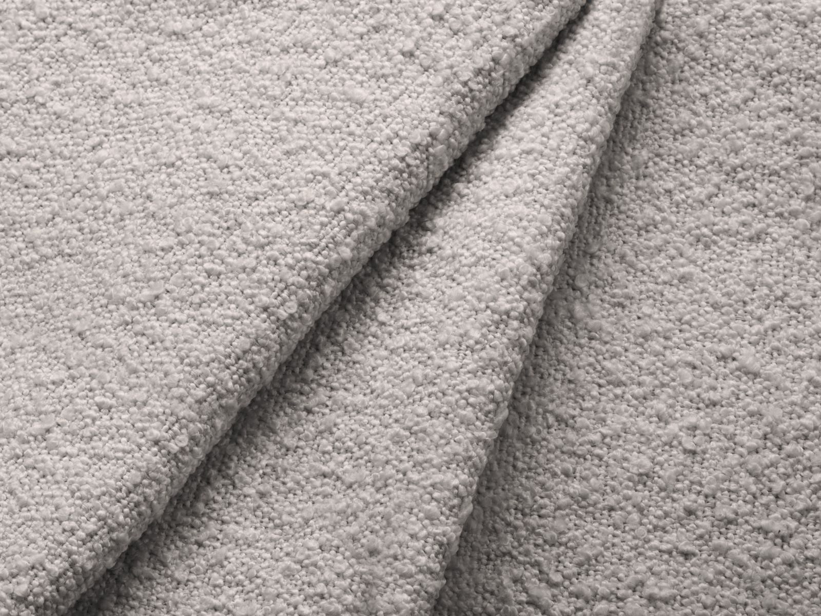 Elegantes 3-Sitzer Ecksofa rechts Kate in dezentem Grau, ideal für gemütliche Wohnräume, kombiniert Komfort und zeitgemäße Ästhetik von Micadoni.