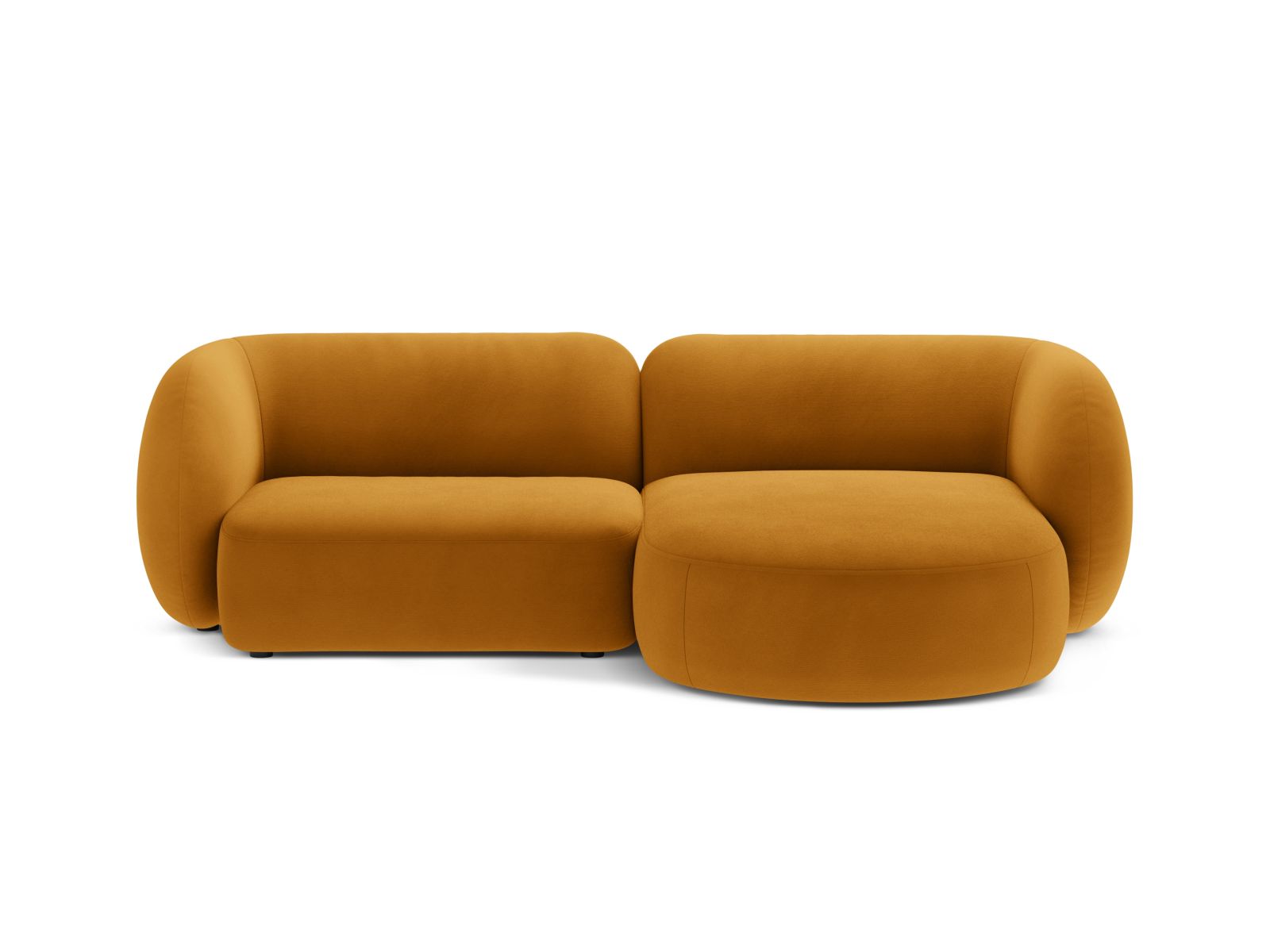 2-Sitzer Modular Ecksofa rechts Kate in Yellow-Salvador präsentiert im Onlineshop von KAQTU Design AG. Ecksofa rechts ist von Micadoni