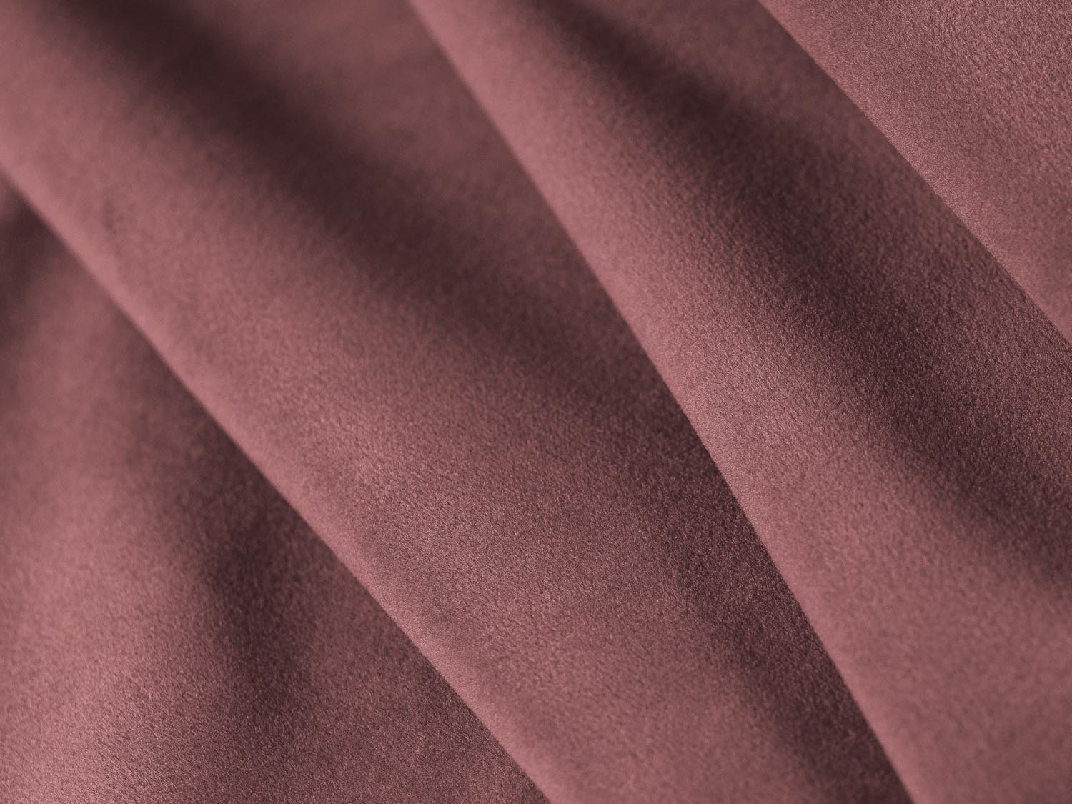 Elegantes Bellis Velour Ecksofa in sanften Farben, 4-Sitzer, ideal für stilvolle Wohnräume, erhältlich bei Micadoni.