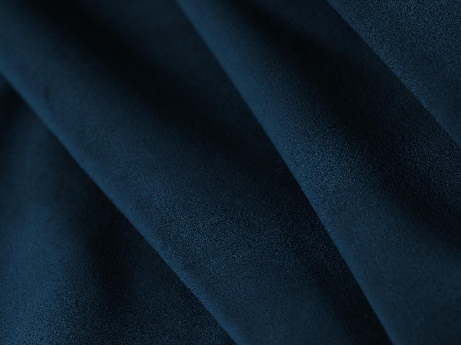 Elegantes, modulares Ecksofa Bellis in Royal Blue, 4-Sitzer, rechte Variante, gefertigt aus hochwertigem Velours für stilvolle Wohnräume.