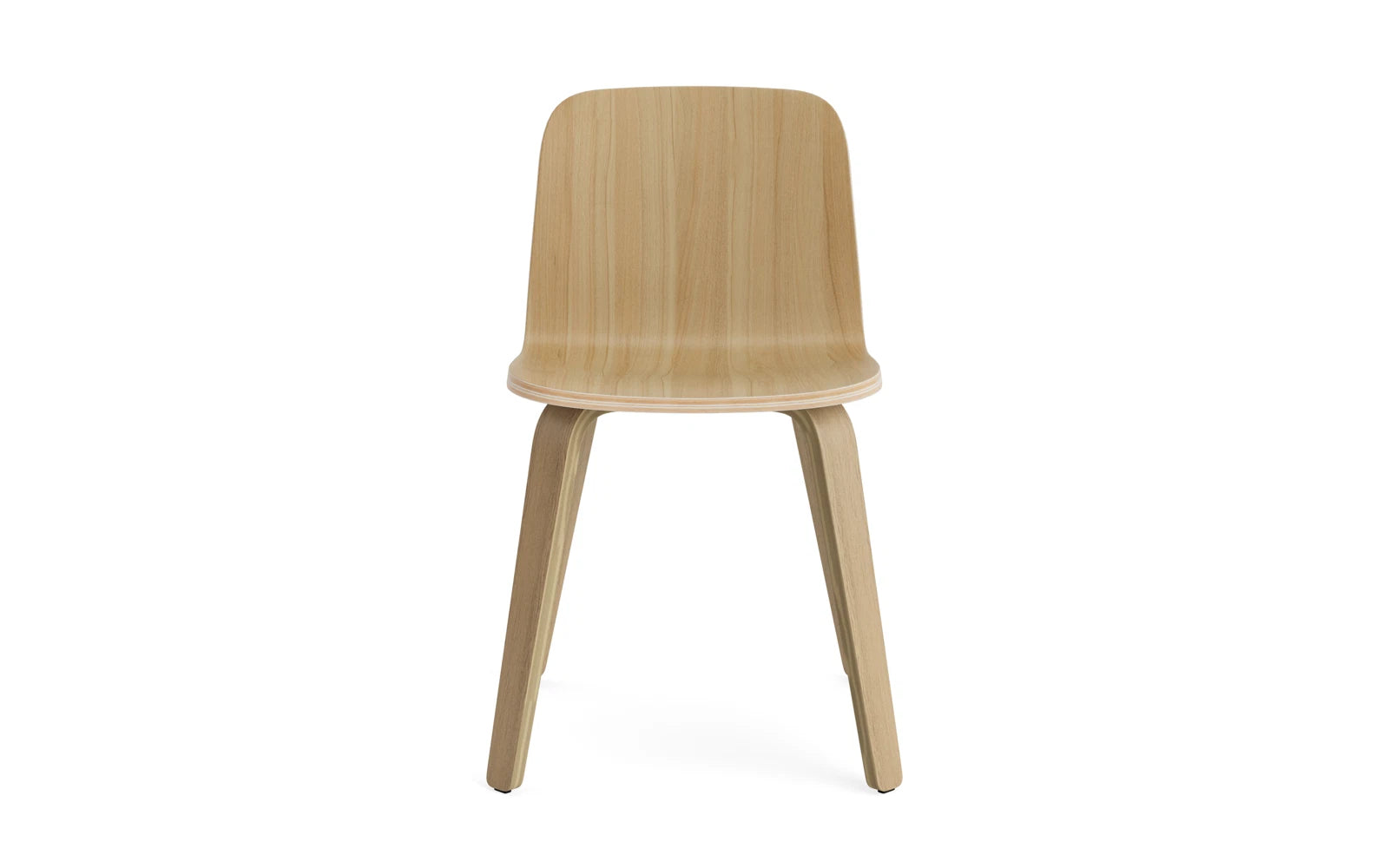 Erleben Sie den Just Stuhl von Normann Copenhagen: Minimalistisches Eichen-Design, das Eleganz und Funktionalität vereint – perfekt für jedes Zuhause.