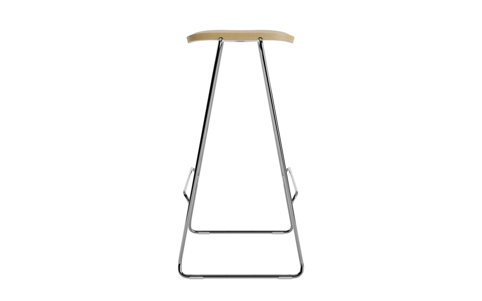 Eleganter Just Barhocker von Normann Copenhagen: Minimalistisches Design, das jedem Interieur einen frischen, modernen Touch verleiht.
