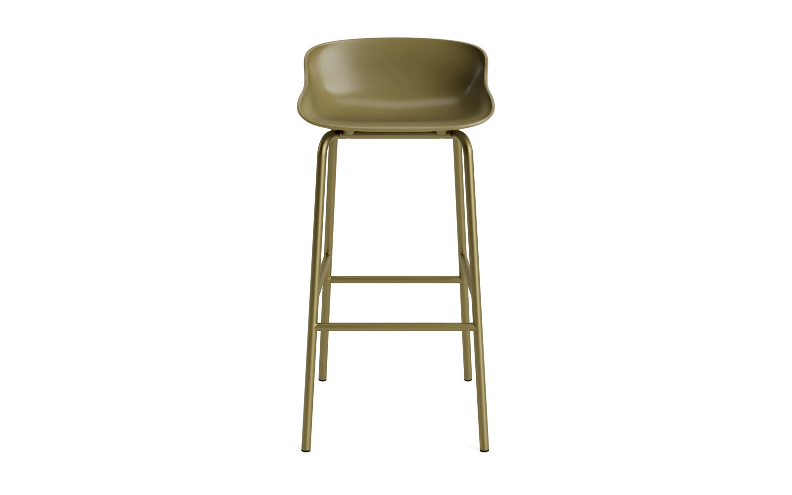 Eleganter Hyg Barhocker in stilvollem Grau von Normann Copenhagen, perfekt für moderne Wohnräume und gemütliche Bar-Atmosphäre.