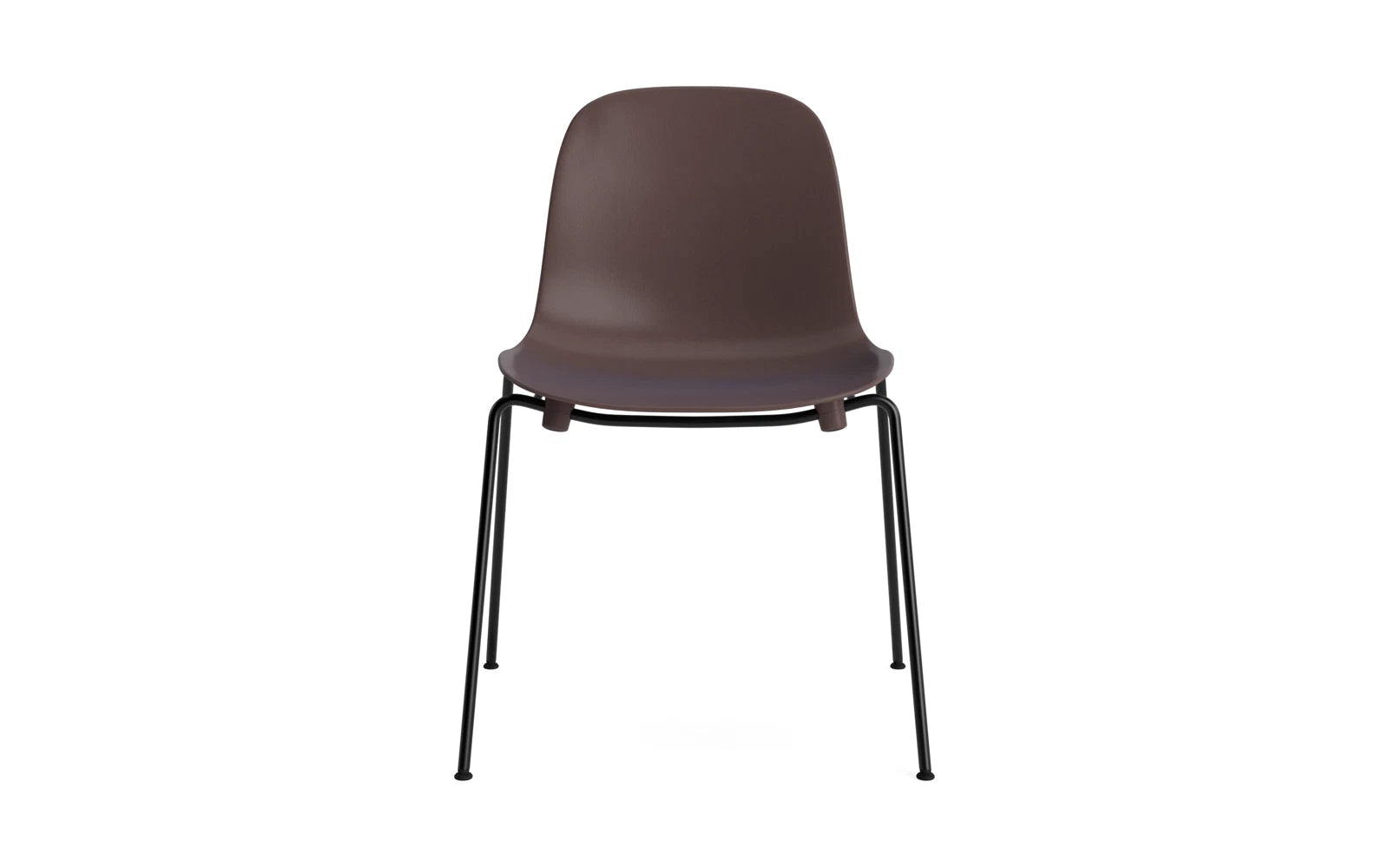 Entdecken Sie den Form Stapelstuhl von Normann Copenhagen in Braun: stilvoll, funktional und ideal für moderne Wohnräume.