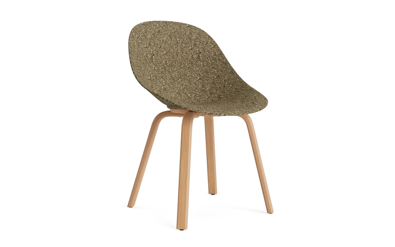 Eleganter Mat Stuhl aus Buchenholz von Normann Copenhagen, ideal für stilvolle Wohnräume und funktionale Einrichtungslösungen.