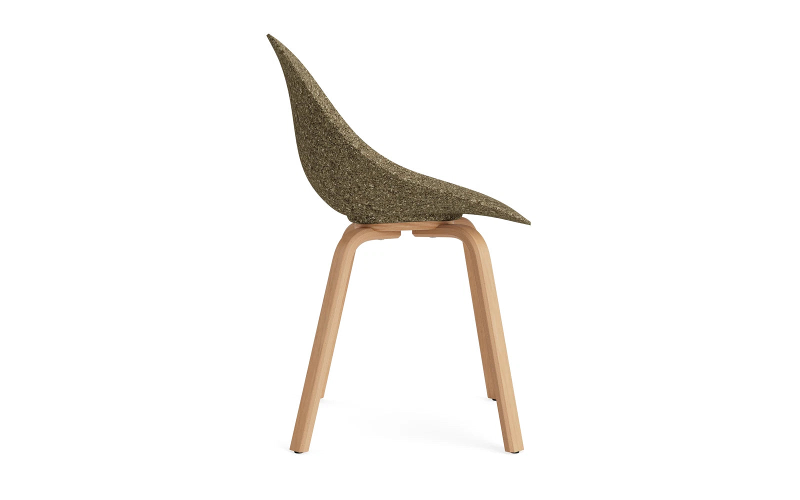 Stilvoller Mat Stuhl aus Buchenholz von Normann Copenhagen, ideal für zeitgemäße Einrichtung und gemütliche Atmosphäre.