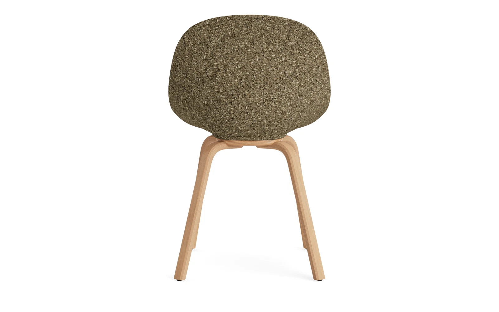 Eleganter Mat Stuhl aus Buchenholz von Normann Copenhagen, ideal für stilvolle Wohnräume und gemütliche Essbereiche.