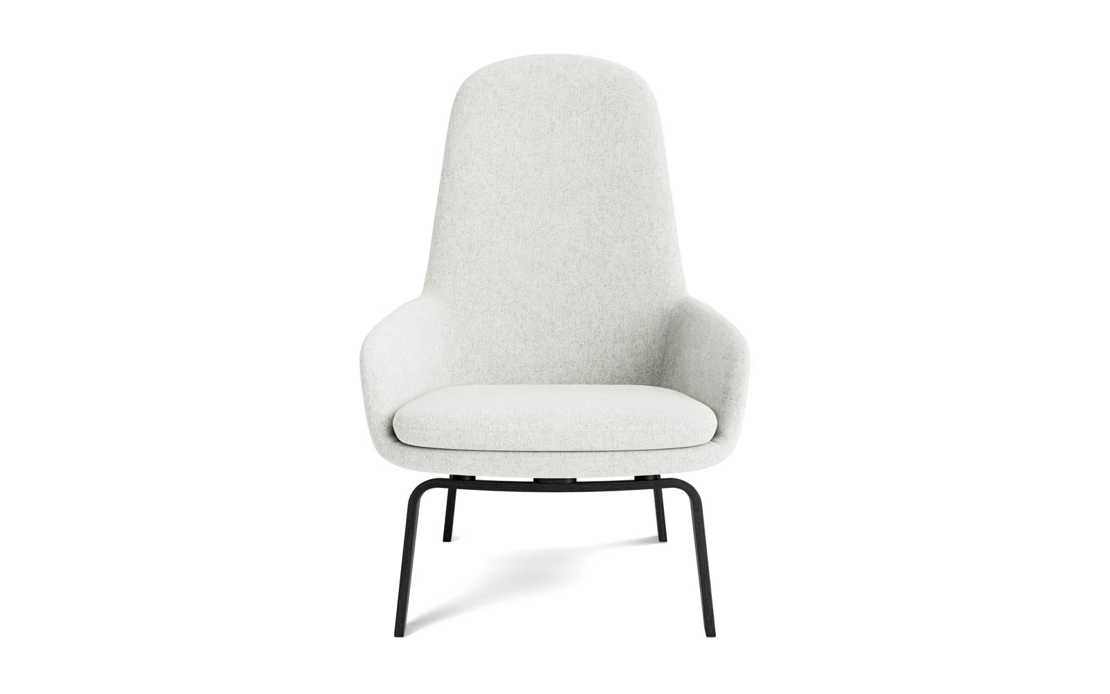 Genießen Sie den Era Lounge-Sessel hoch in stilvoller schwarzer Eiche und hochwertigem Hallingdal-Stoff – der Inbegriff von Komfort und zeitloser Eleganz.
