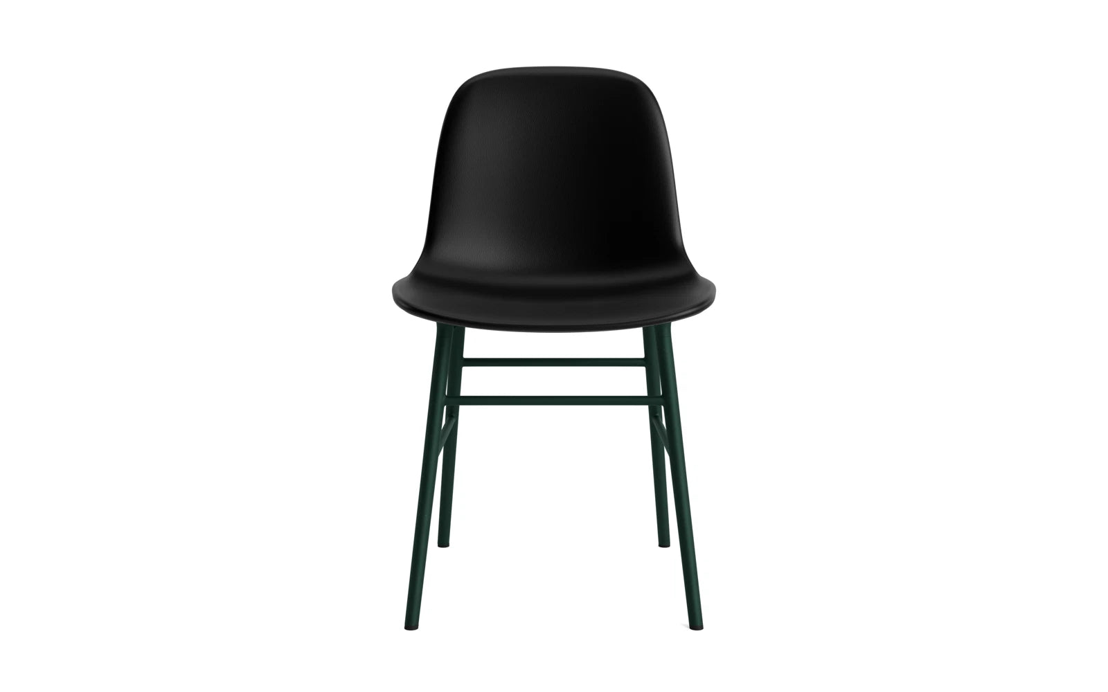 Erleben Sie den Form Stuhl gepolstert Grün Stahl Ultra von Normann Copenhagen – ein stilvolles Möbelstück, das Komfort und zeitloses Design perfekt kombiniert.