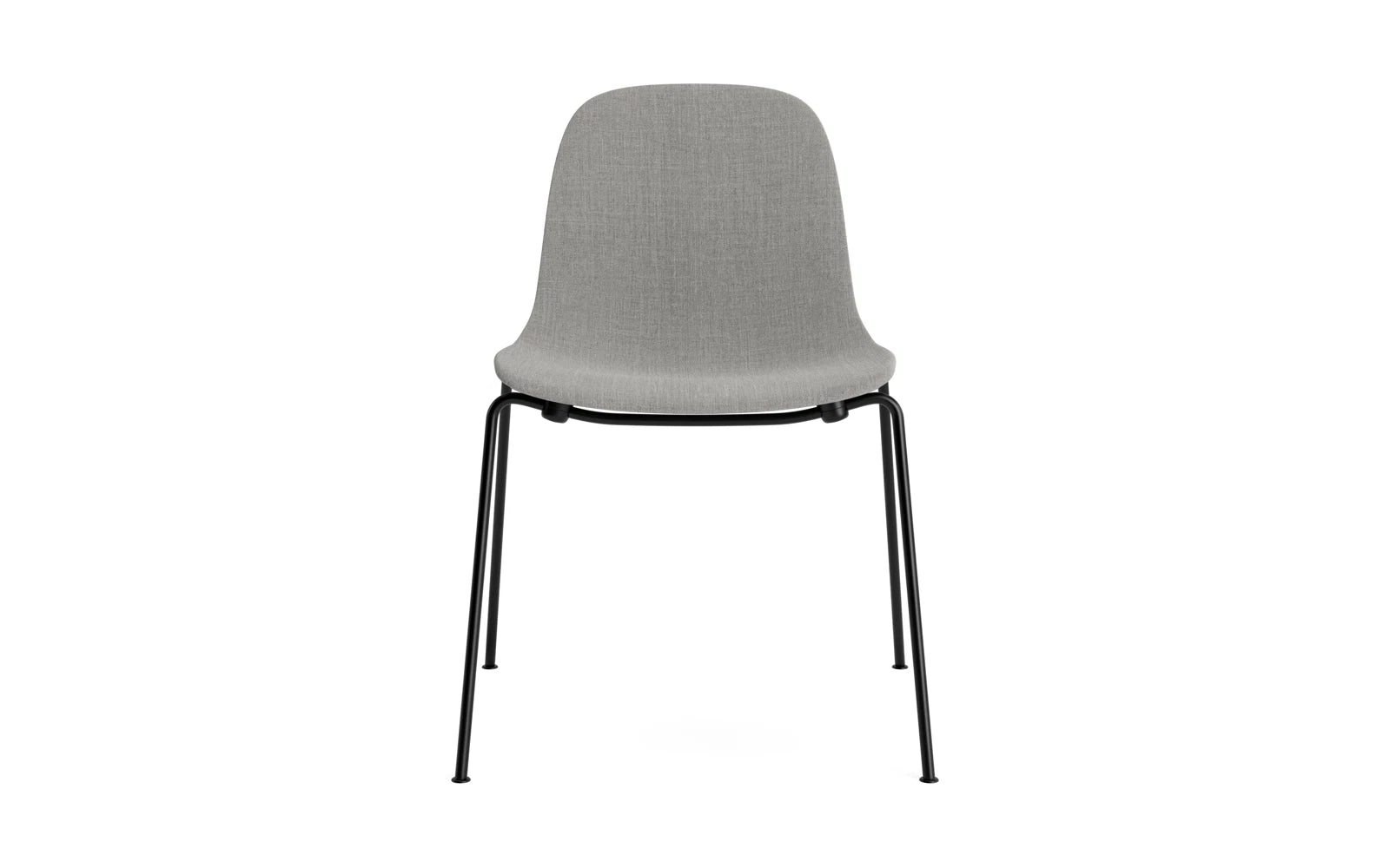 Erleben Sie den Form Stapelstuhl von Normann Copenhagen: stilvolles, stapelbares Design mit robustem Stahlgestell und komfortabler Polsterung für vielseitige Nutzung.