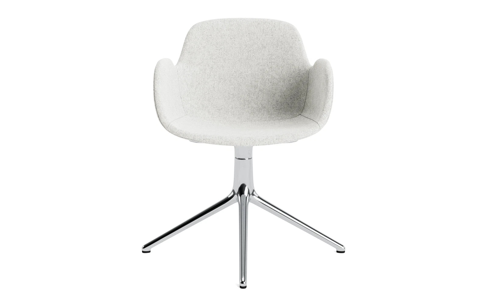 Entdecken Sie den Form Drehstuhl 4L von Normann Copenhagen – ein stilvoller Bürostuhl mit hochwertigem Hallingdal-Polster und modernem Design.