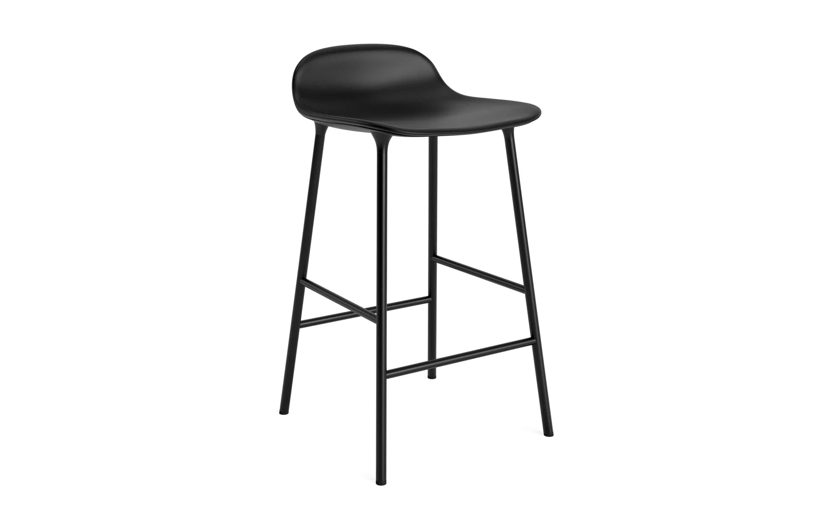 Form Barhocker 65 cm von Normann Copenhagen, modern und gepolstert.