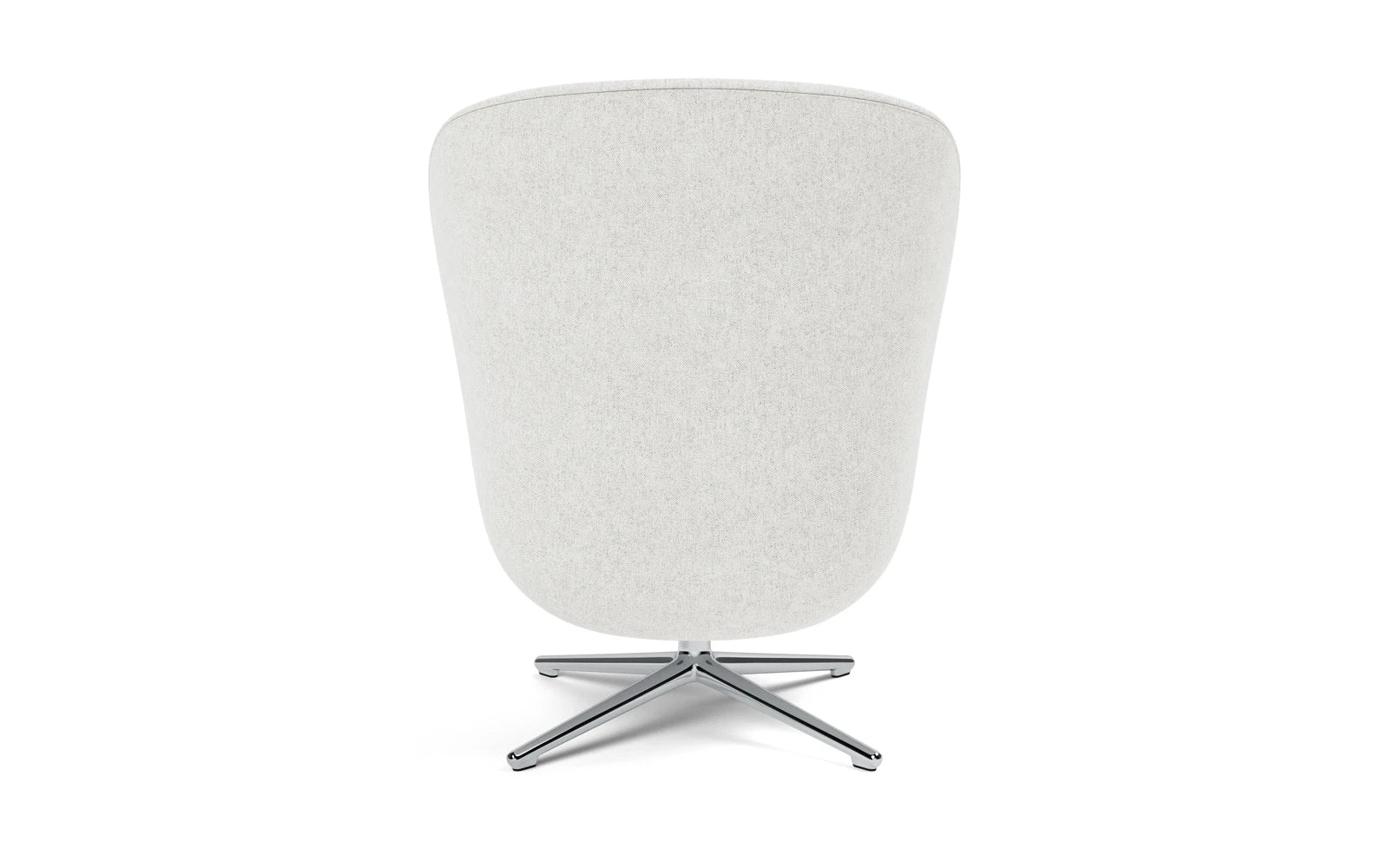 Eleganter Hyg Lounge-Sessel Hoch mit drehbarem Aluminiumgestell, ideal für komfortable Entspannung und modernes Design in Ihrem Zuhause.
