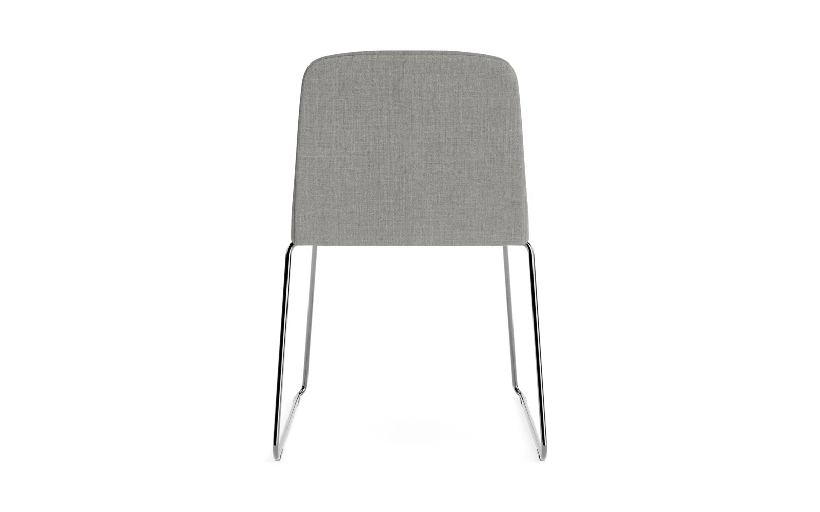 Der Just Stuhl Remix/Chrom von Normann Copenhagen besticht durch seine moderne Ästhetik und vielseitige Einsetzbarkeit in stilvollen Interiors.