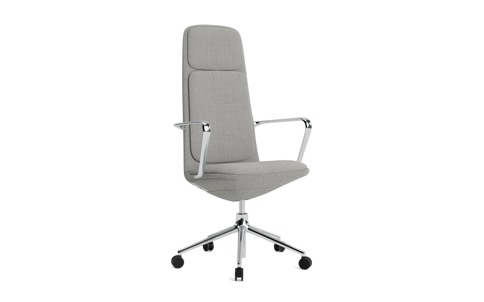 Off Armchair hoch 5W gaslift aluminium mit kissen Remix in Remix 133 präsentiert im Onlineshop von KAQTU Design AG. Bürostuhl ist von Normann Copenhagen