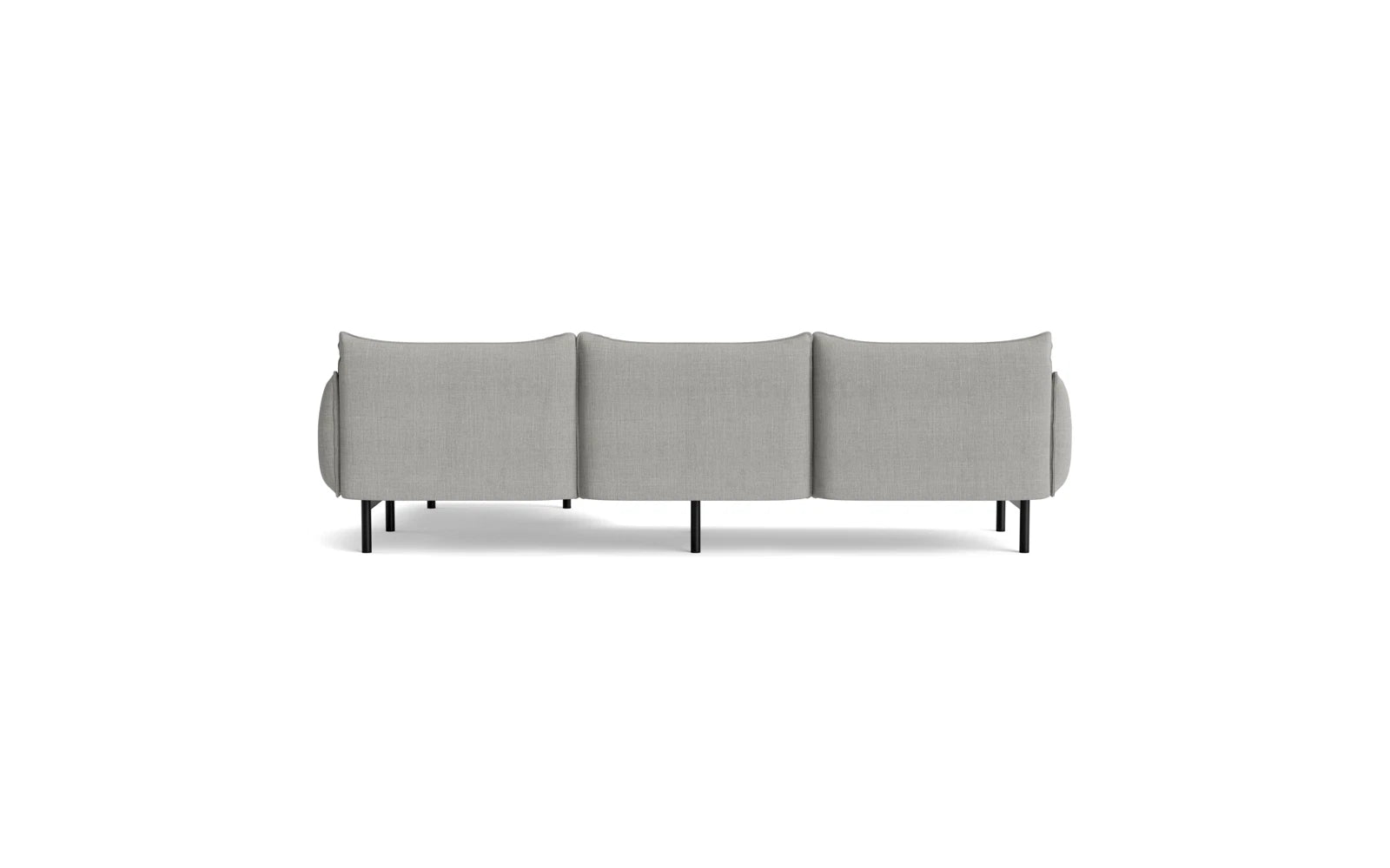 Elegantes Ark 3-Sitzer Sofa mit rechtsseitiger Chaise Longue, ideal für stilvolle Wohnräume und entspannte Momente.