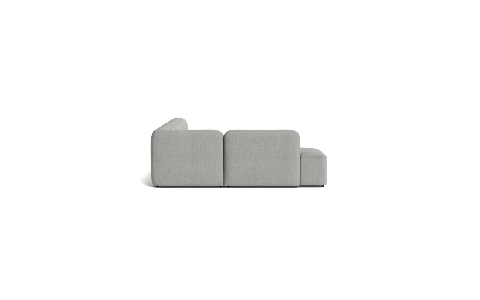 Erleben Sie das Rope Sofa 3-Sitzer Ecke Remix von Normann Copenhagen – ein elegantes, flexibles Sofa, das höchsten Komfort und modernes Design bietet.