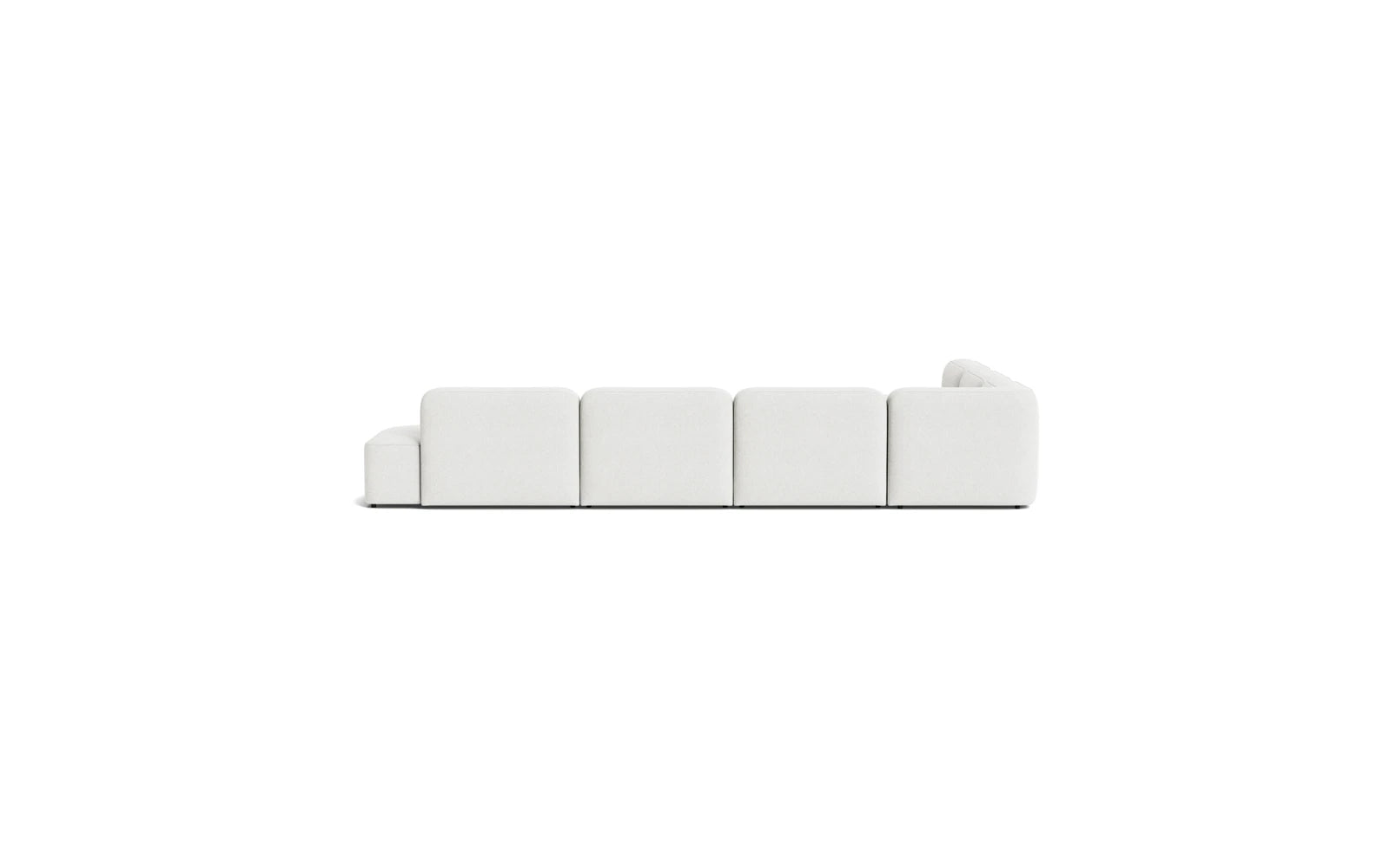 Entdecken Sie das Rope Sofa 5-Sitzer Ecke Hallingdal von Normann Copenhagen – ein stilvolles, modulares Sofa, das höchsten Komfort und zeitloses Design bietet.