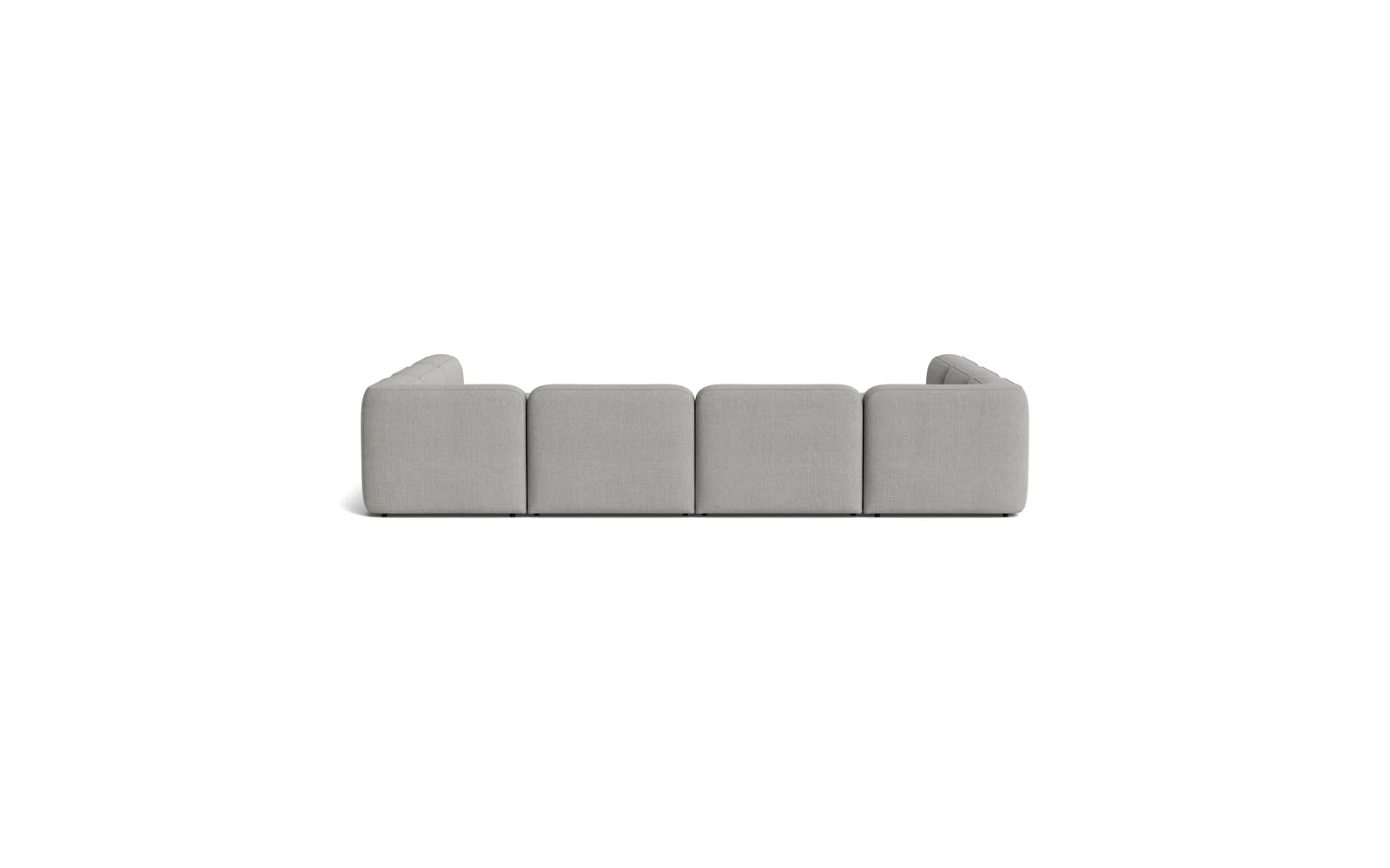 Entdecken Sie das Rope Sofa 6-Sitzer Ecke Remix von Normann Copenhagen – ein stilvolles, modulares Sofa, das höchsten Komfort und zeitgemäßes Design bietet.